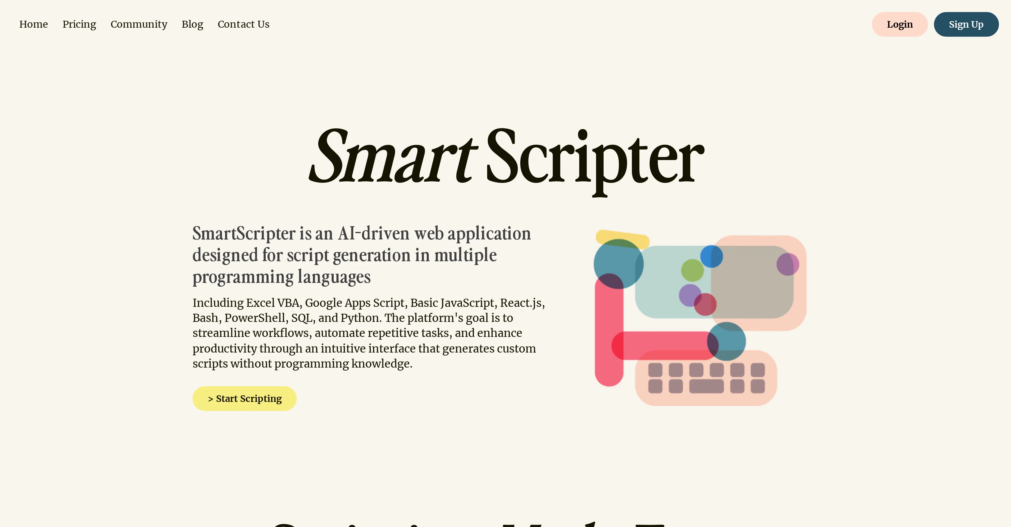 SmartScripter screenshot