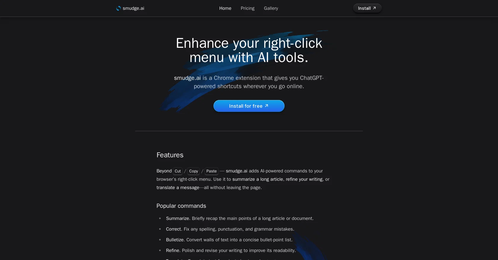 Smudge.ai screenshot