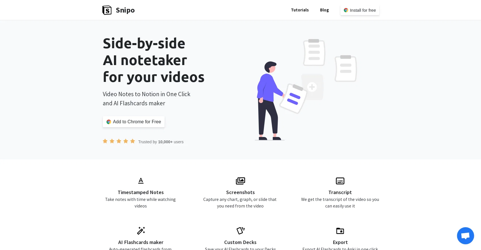 Snipo screenshot