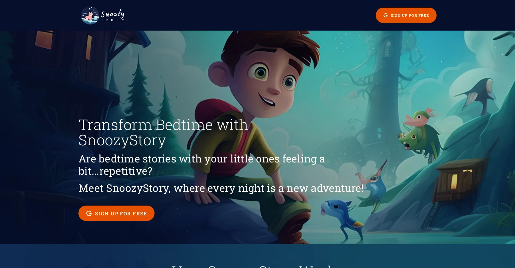 SnoozyStory screenshot