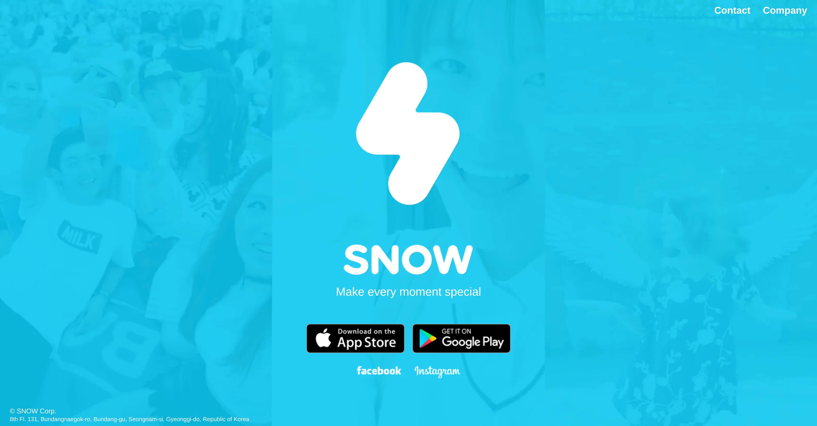 Snow.me screenshot