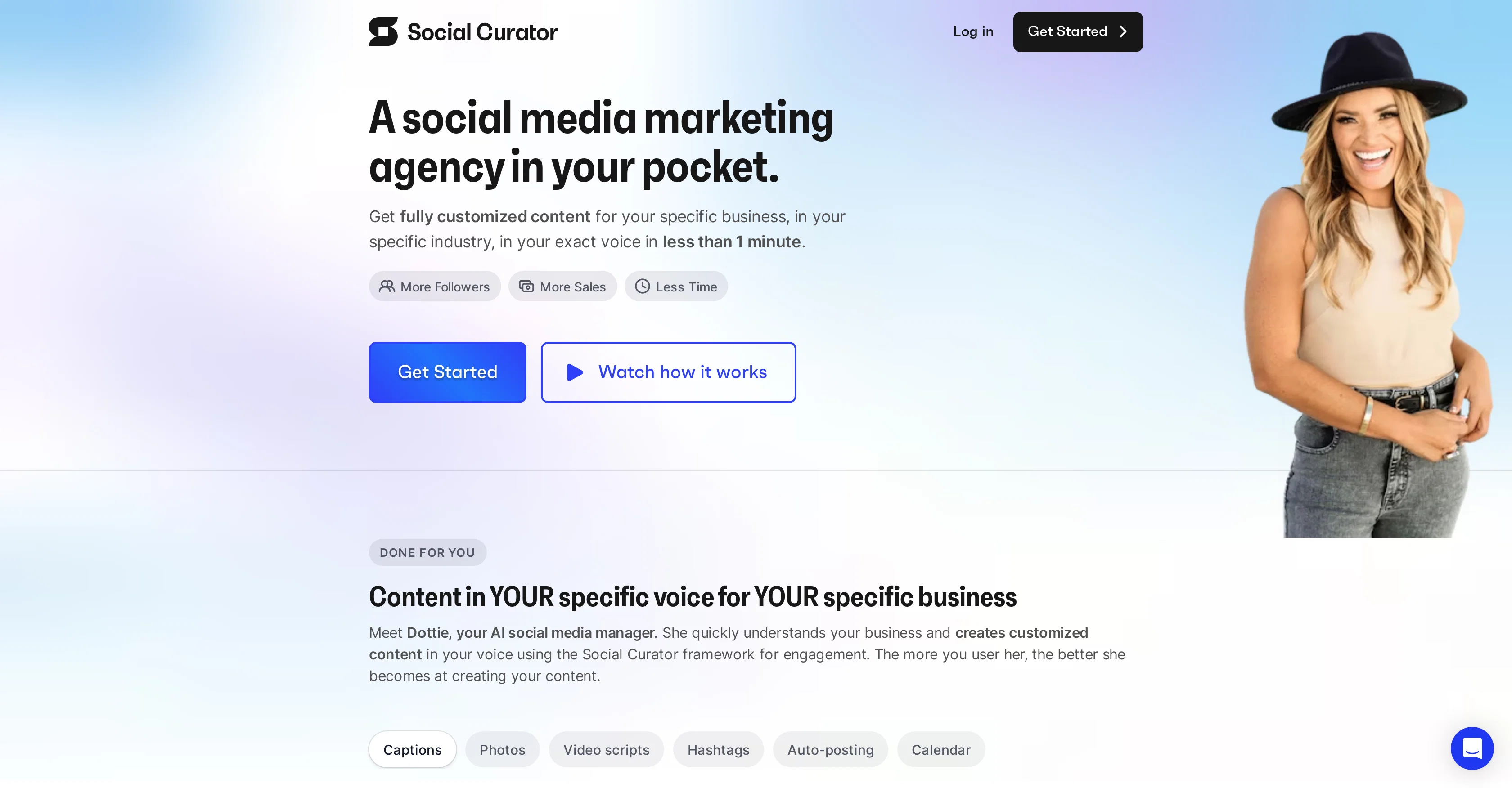 Social Curator screenshot