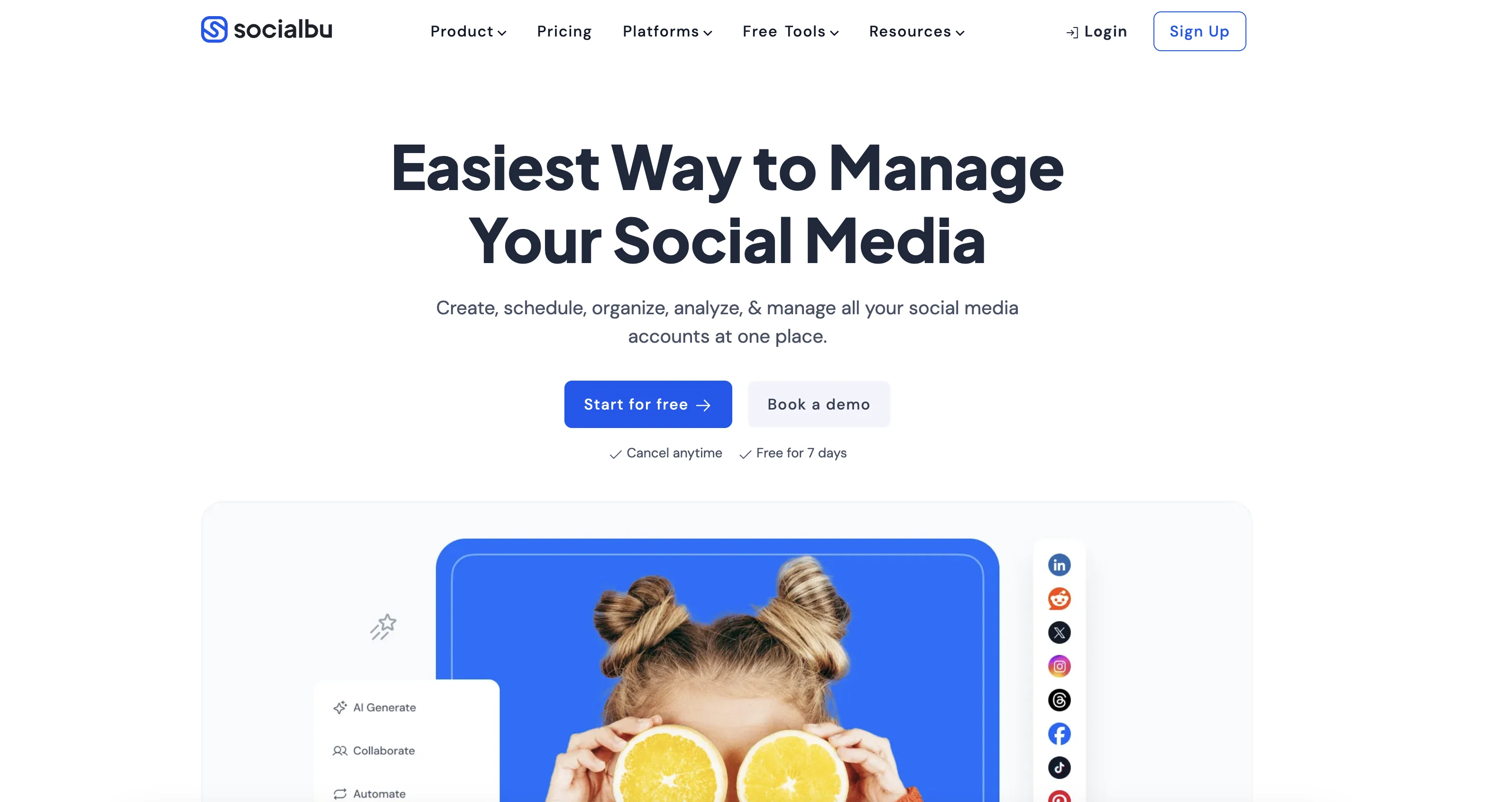 SocialBu screenshot