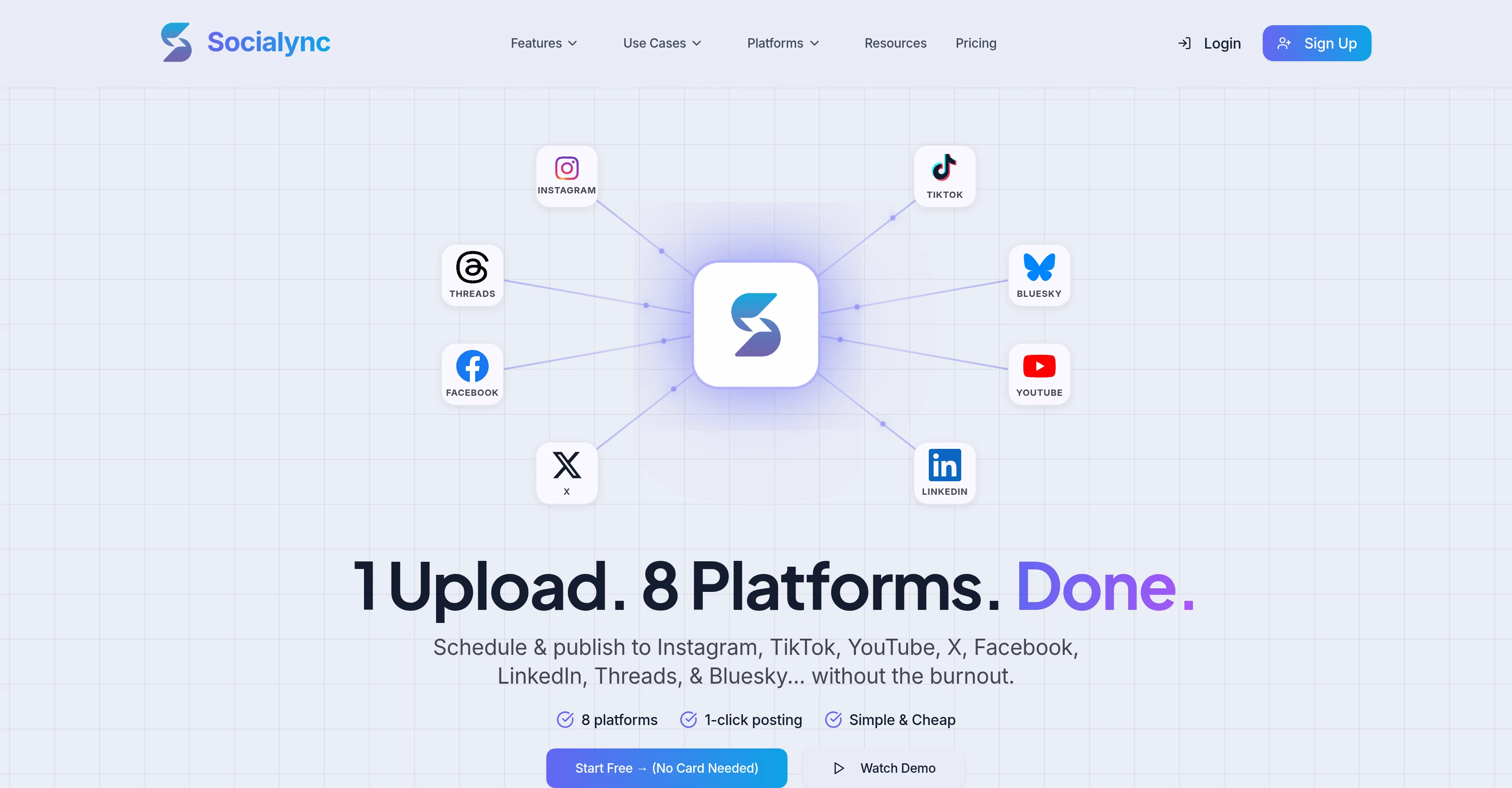 Socialync screenshot