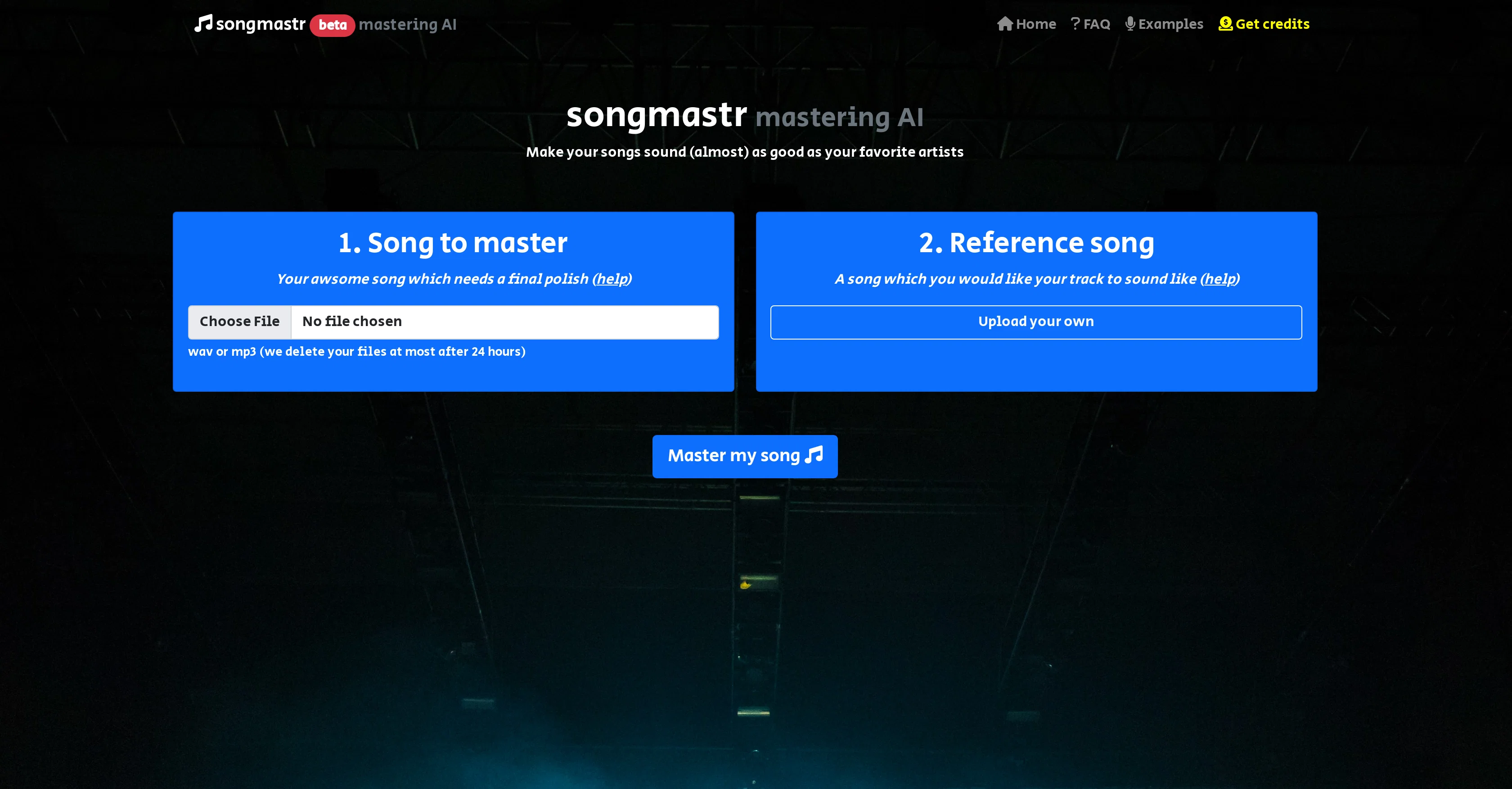 Songmastr screenshot