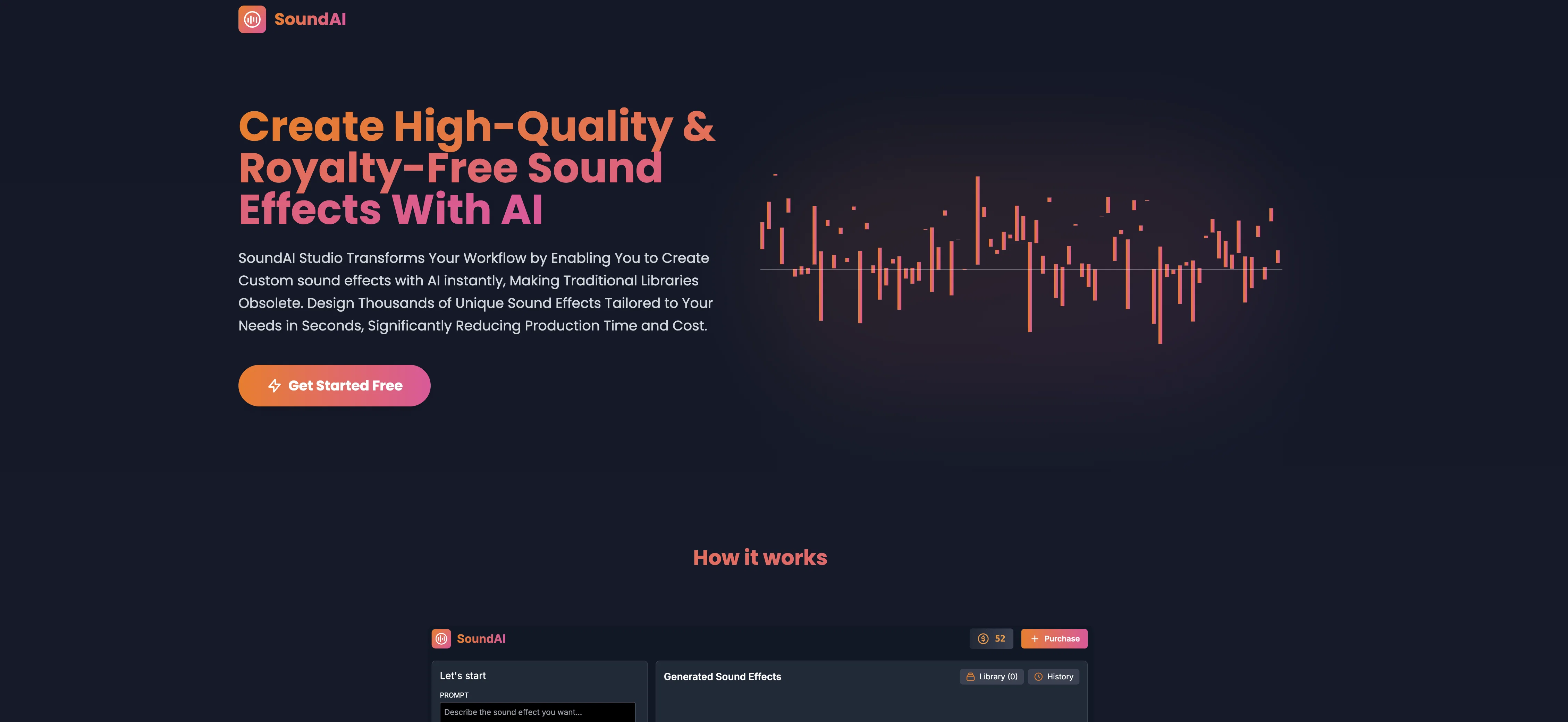 SoundAI Studio screenshot