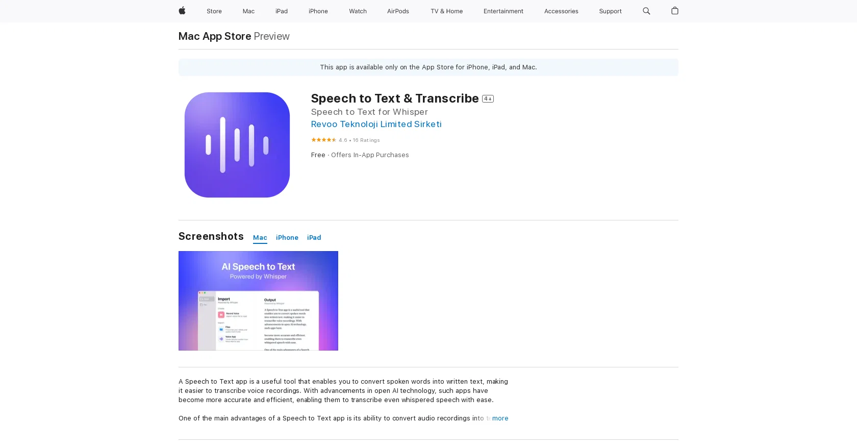 Speech to Text by Revoo screenshot