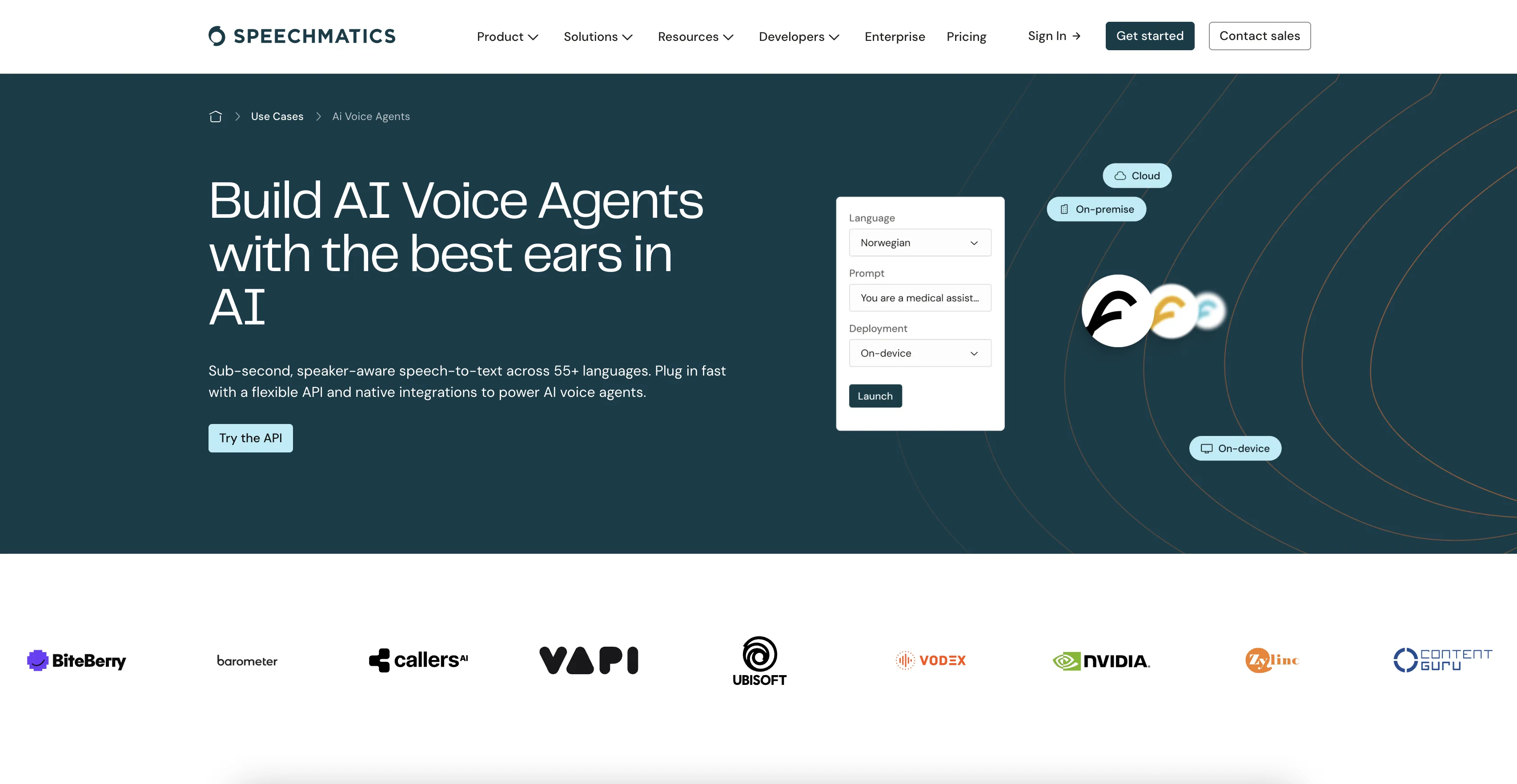 Speechmatics | AI Voice Agents screenshot