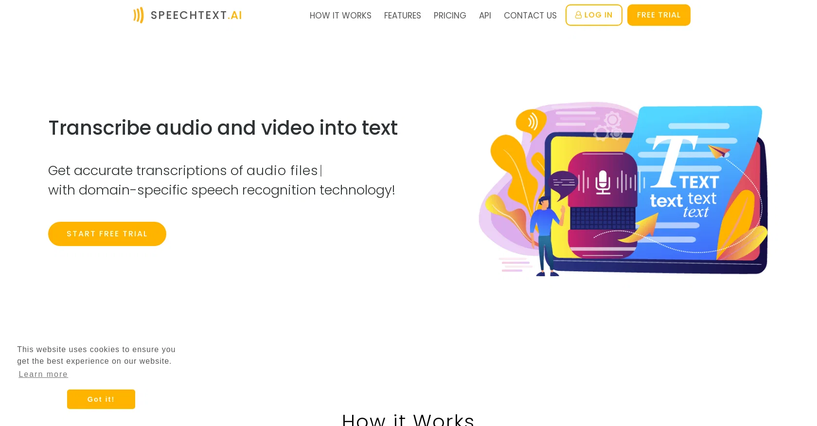 SpeechText screenshot