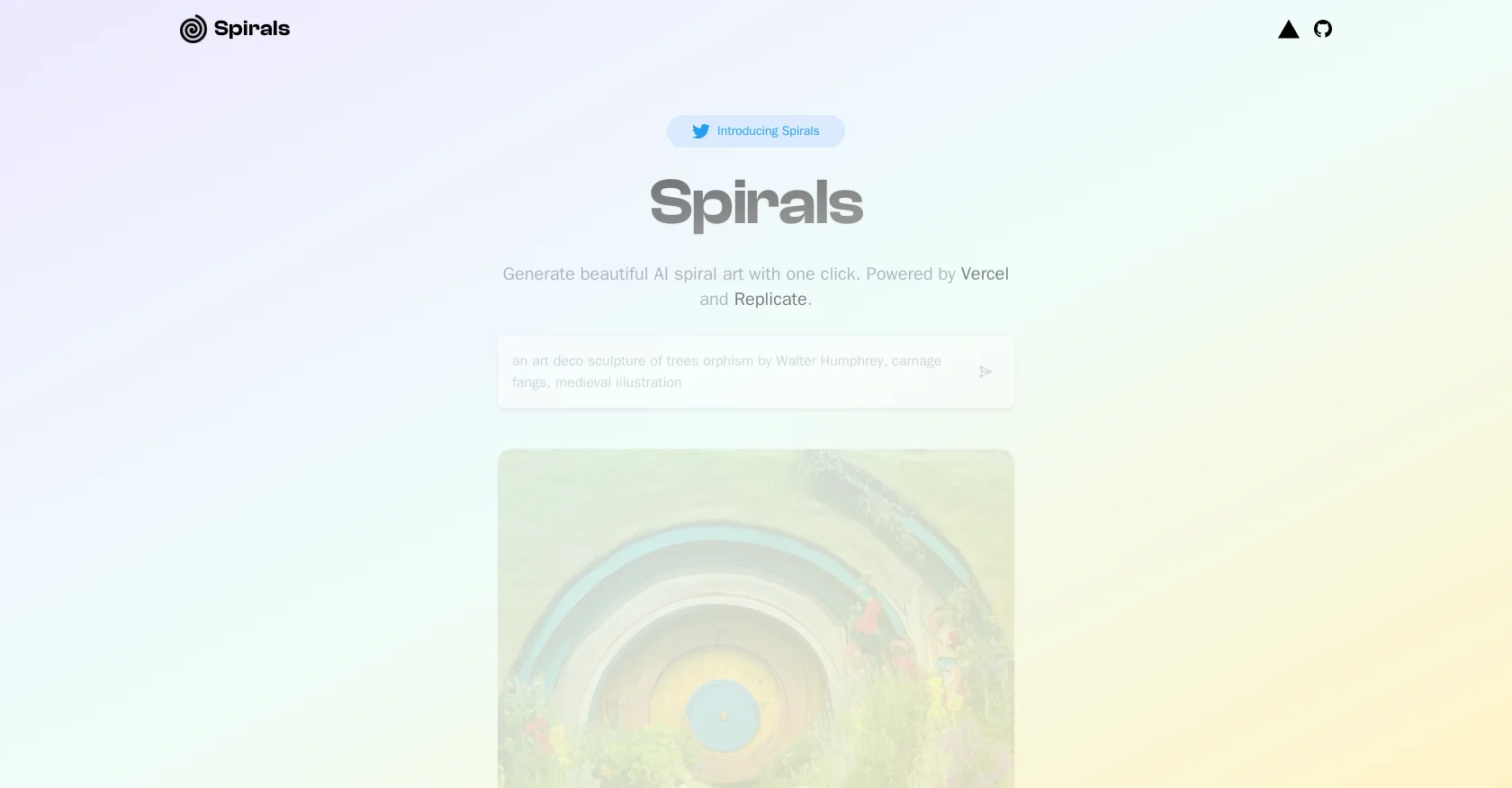 Spirals screenshot