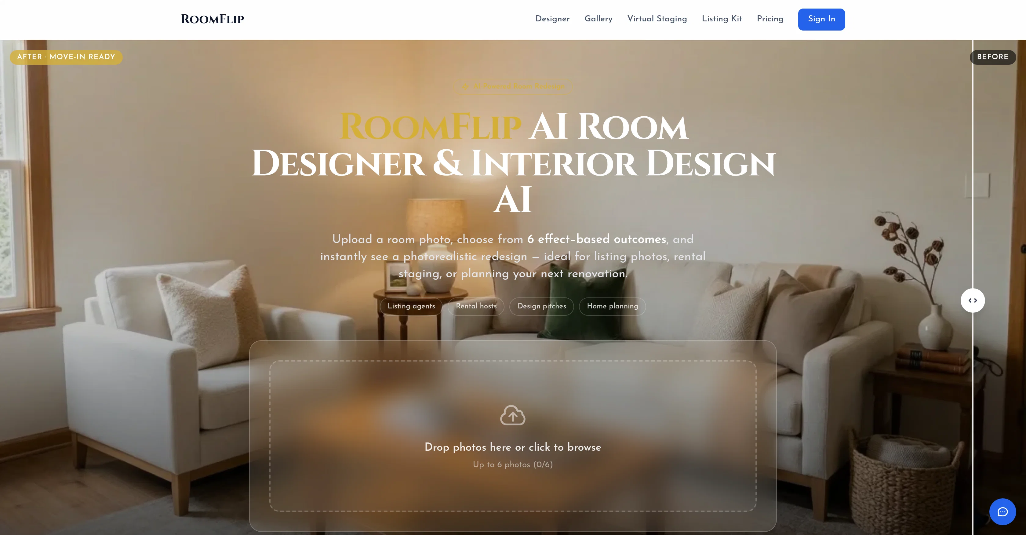 RoomFlip screenshot