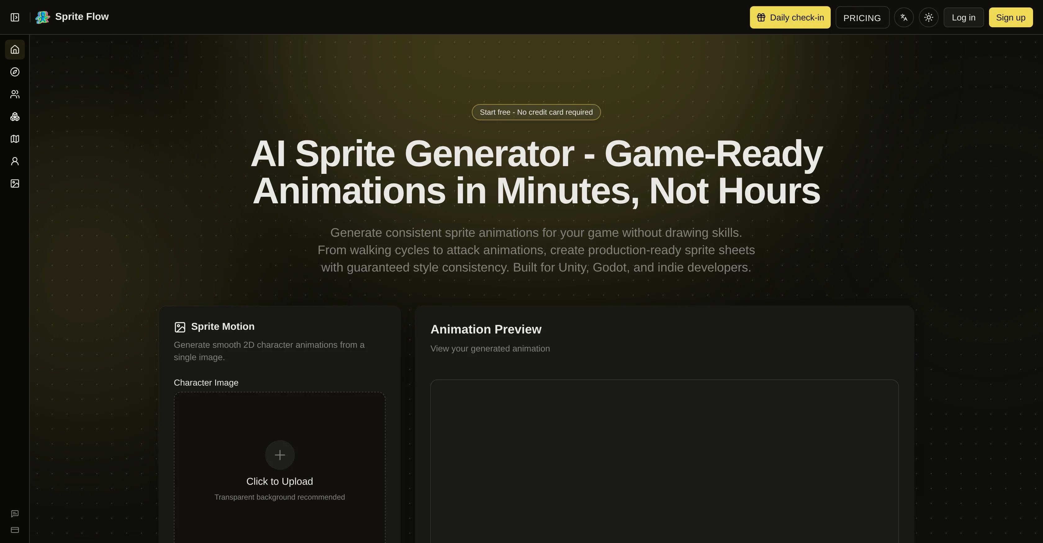 SpriteFlow screenshot