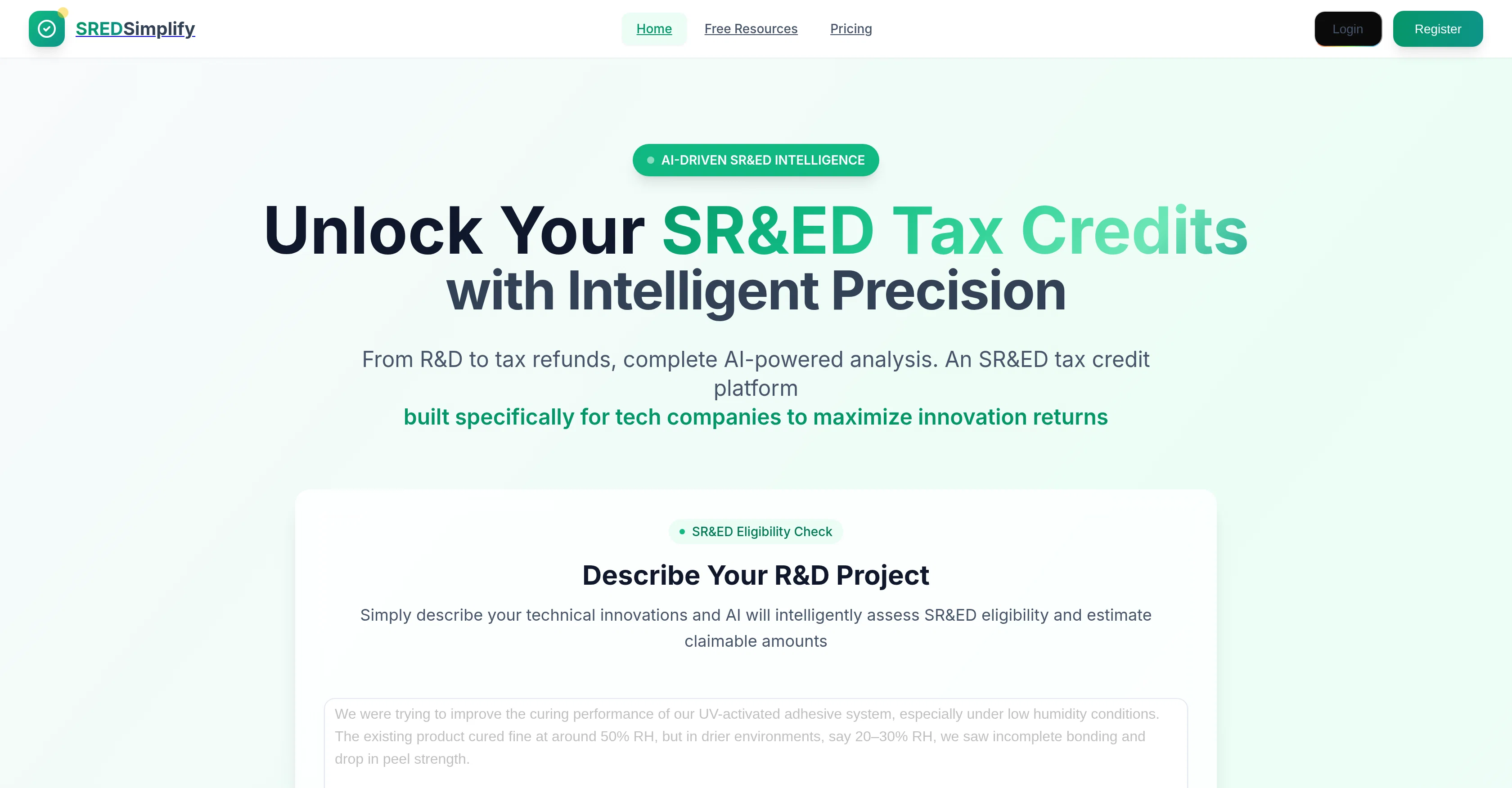 SREDSimplify screenshot