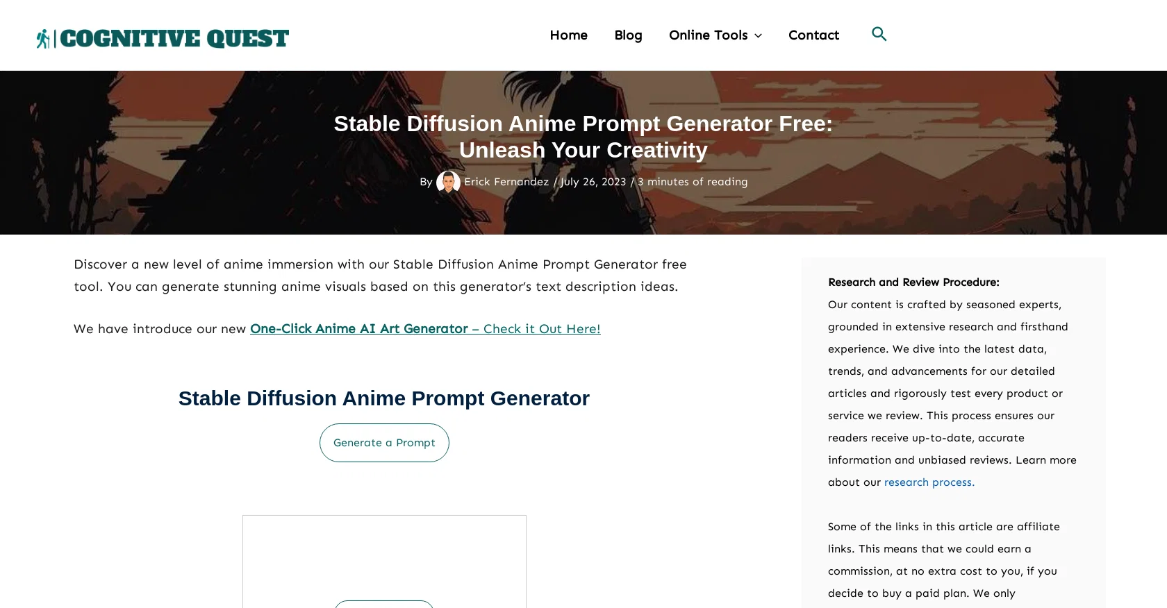 Stable Diffusion prompts screenshot