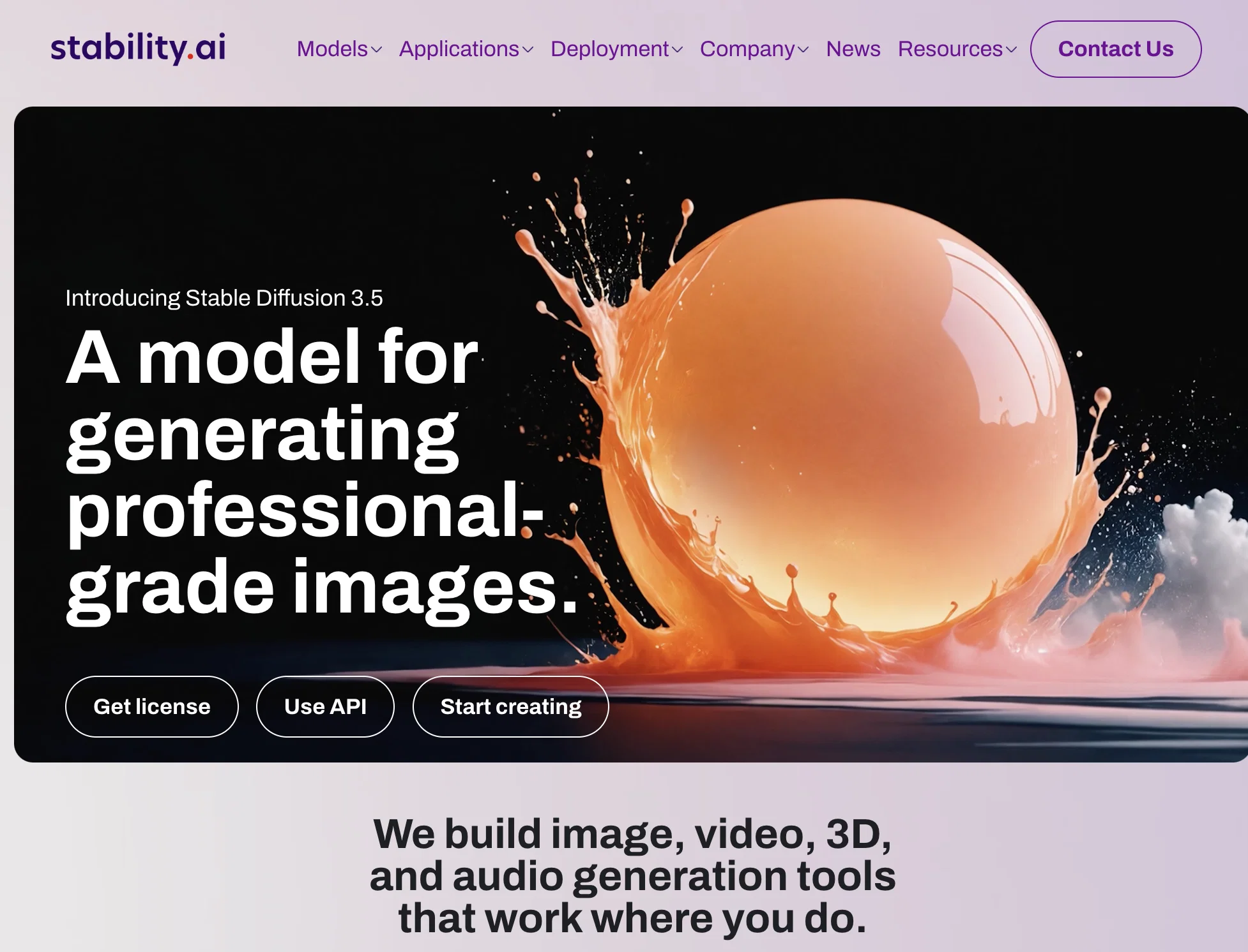 Stable Diffusionv3.5 screenshot