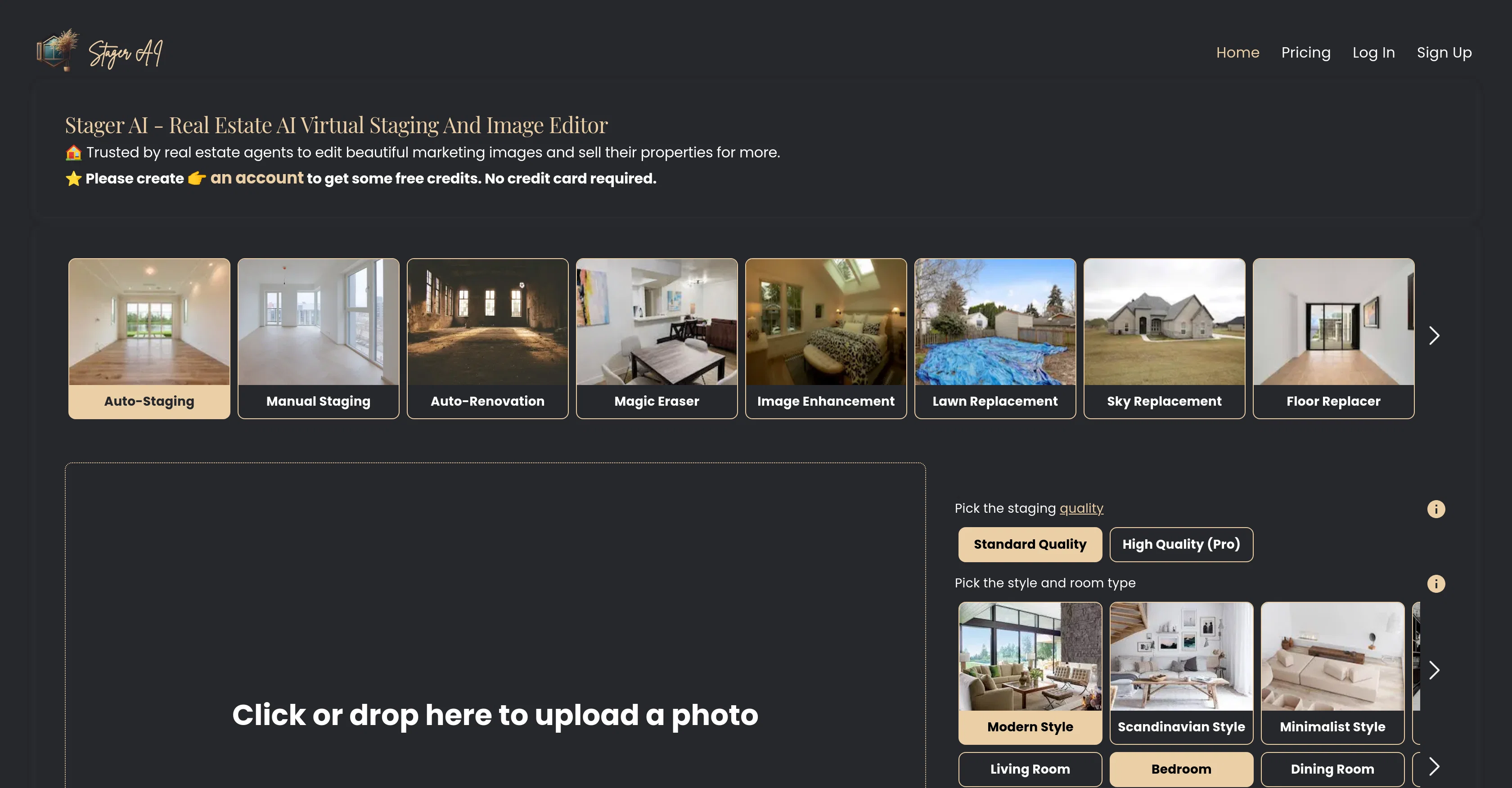 Stager AI screenshot