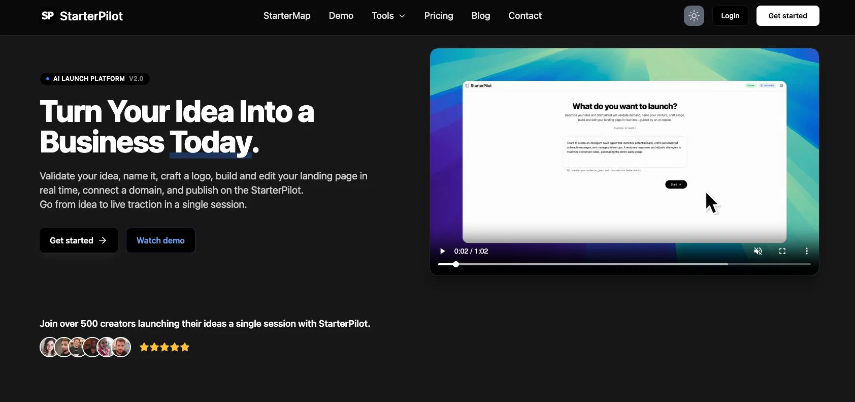 StarterPilotv2.0.0 screenshot
