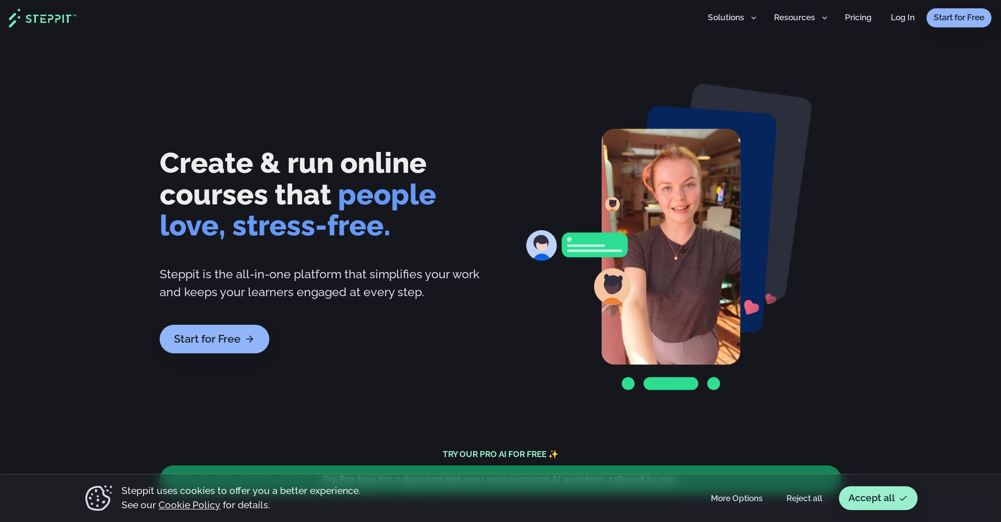 Steppit screenshot