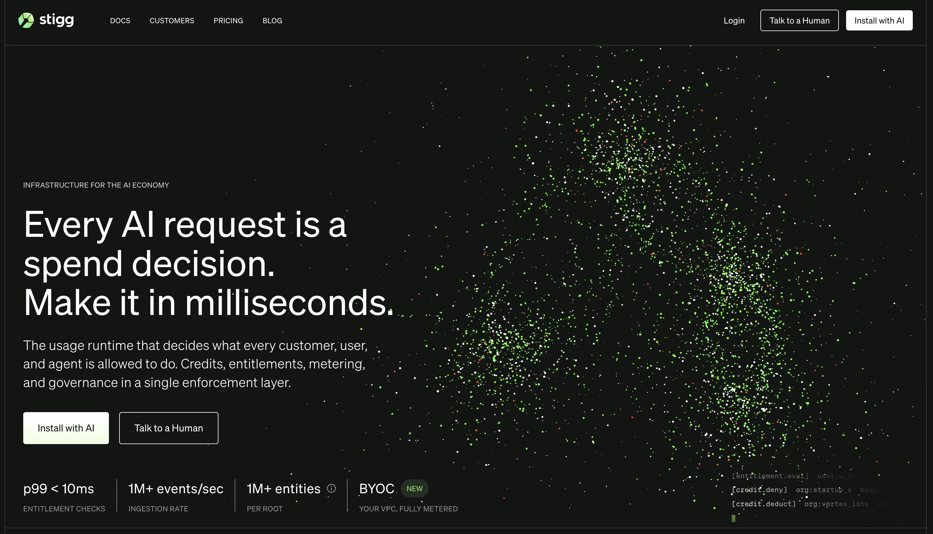 Stigg screenshot