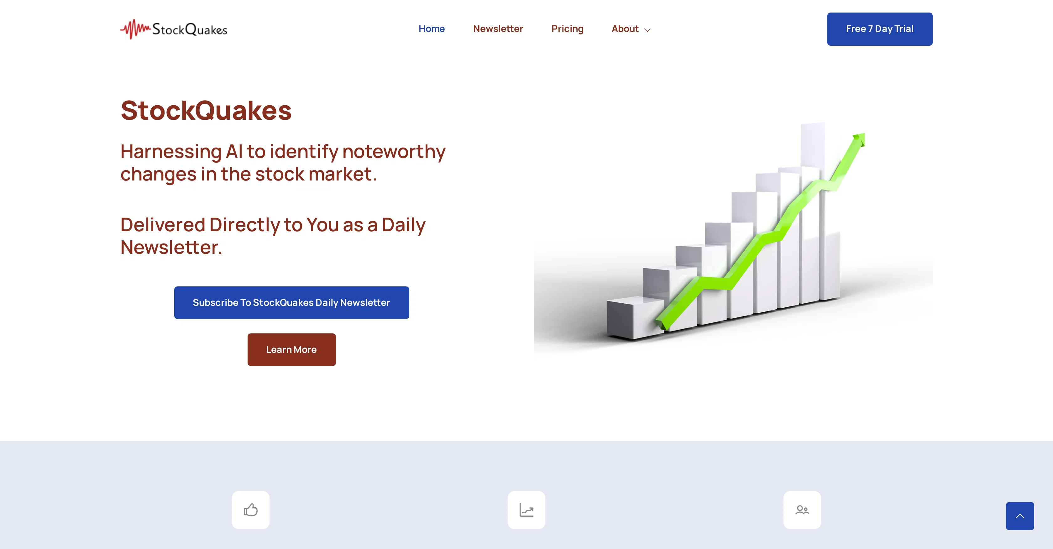 StockQuakes screenshot