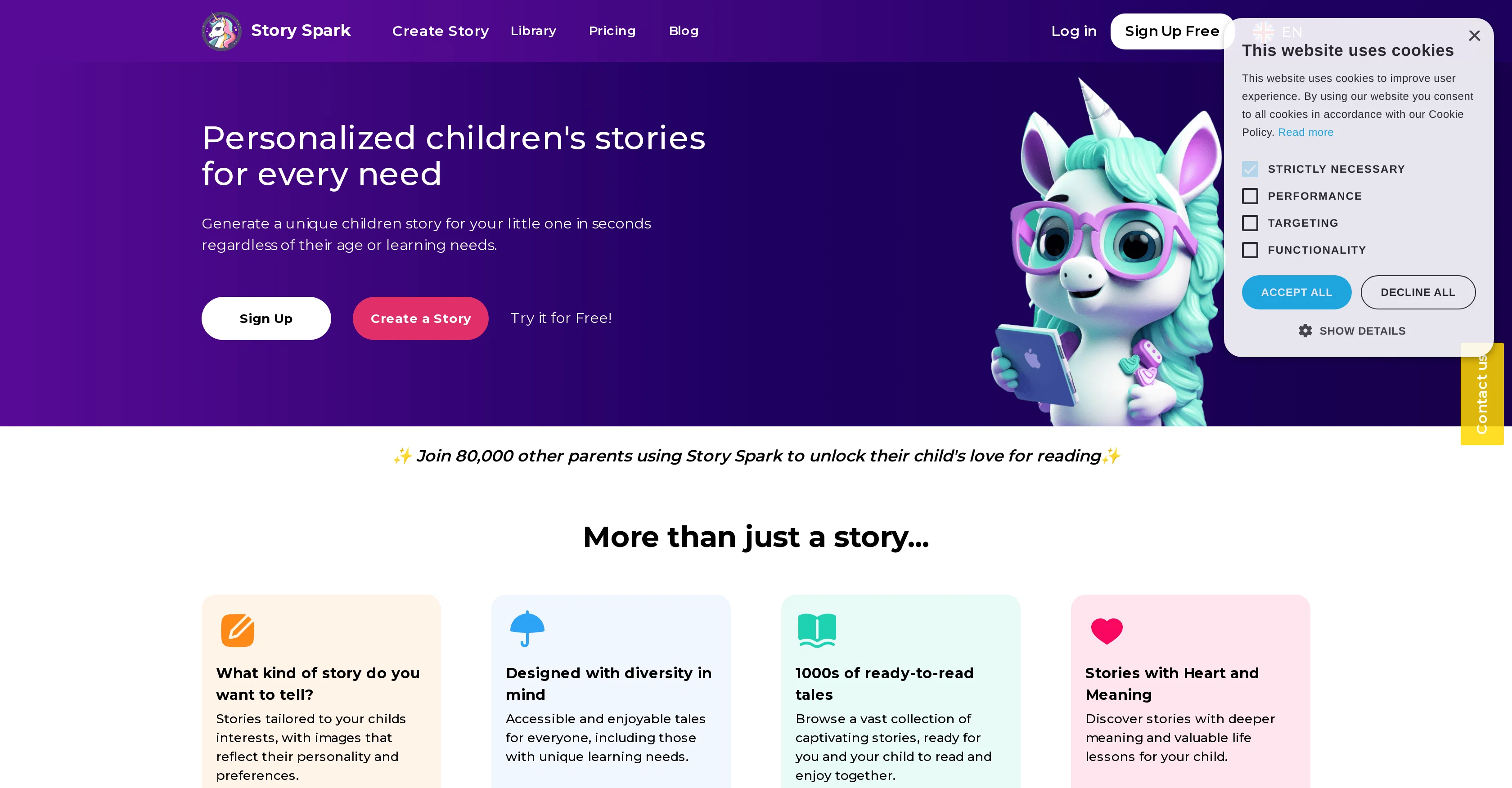Story Spark screenshot