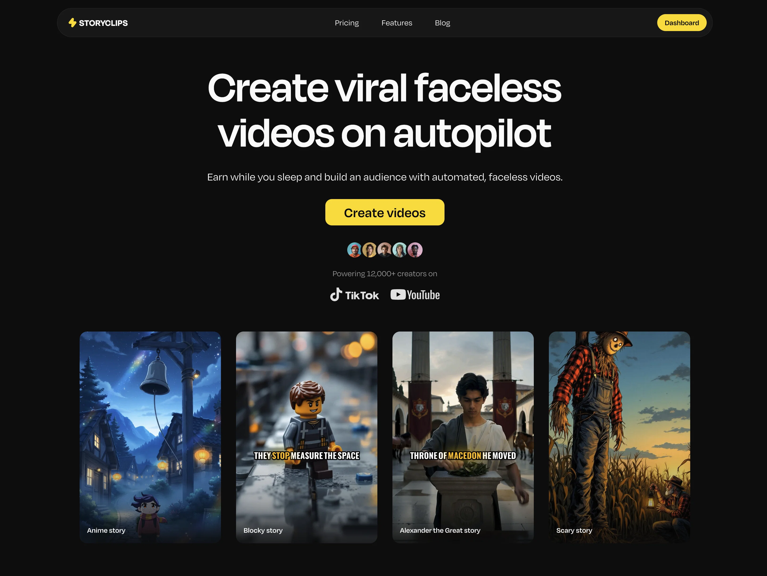 Storyclips screenshot