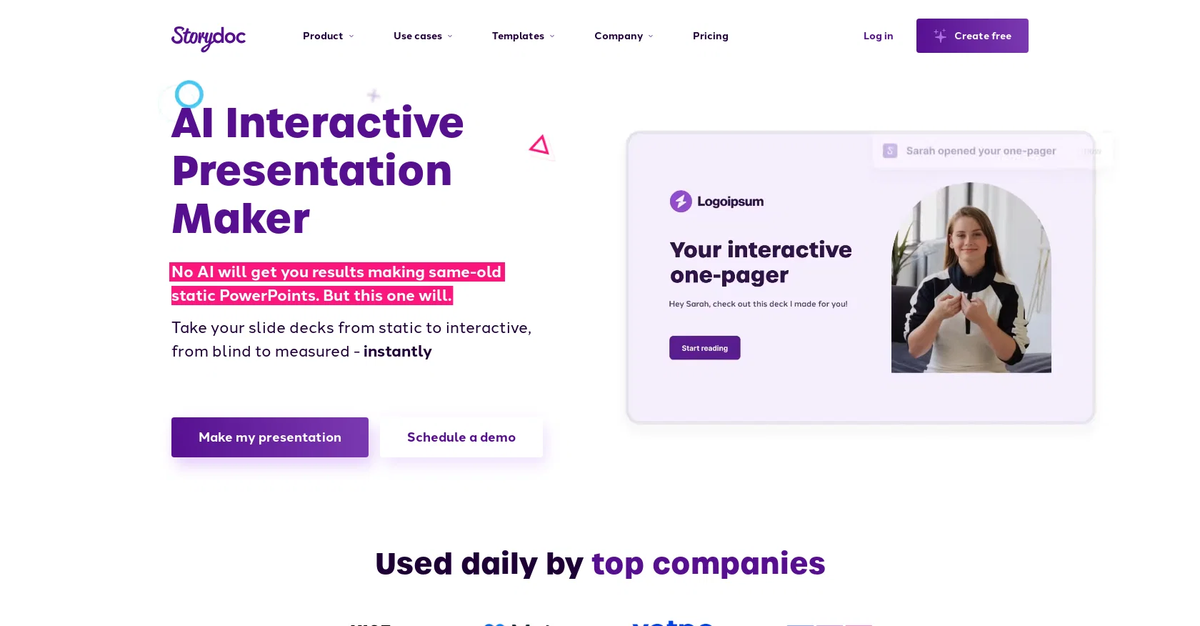 Storydoc screenshot