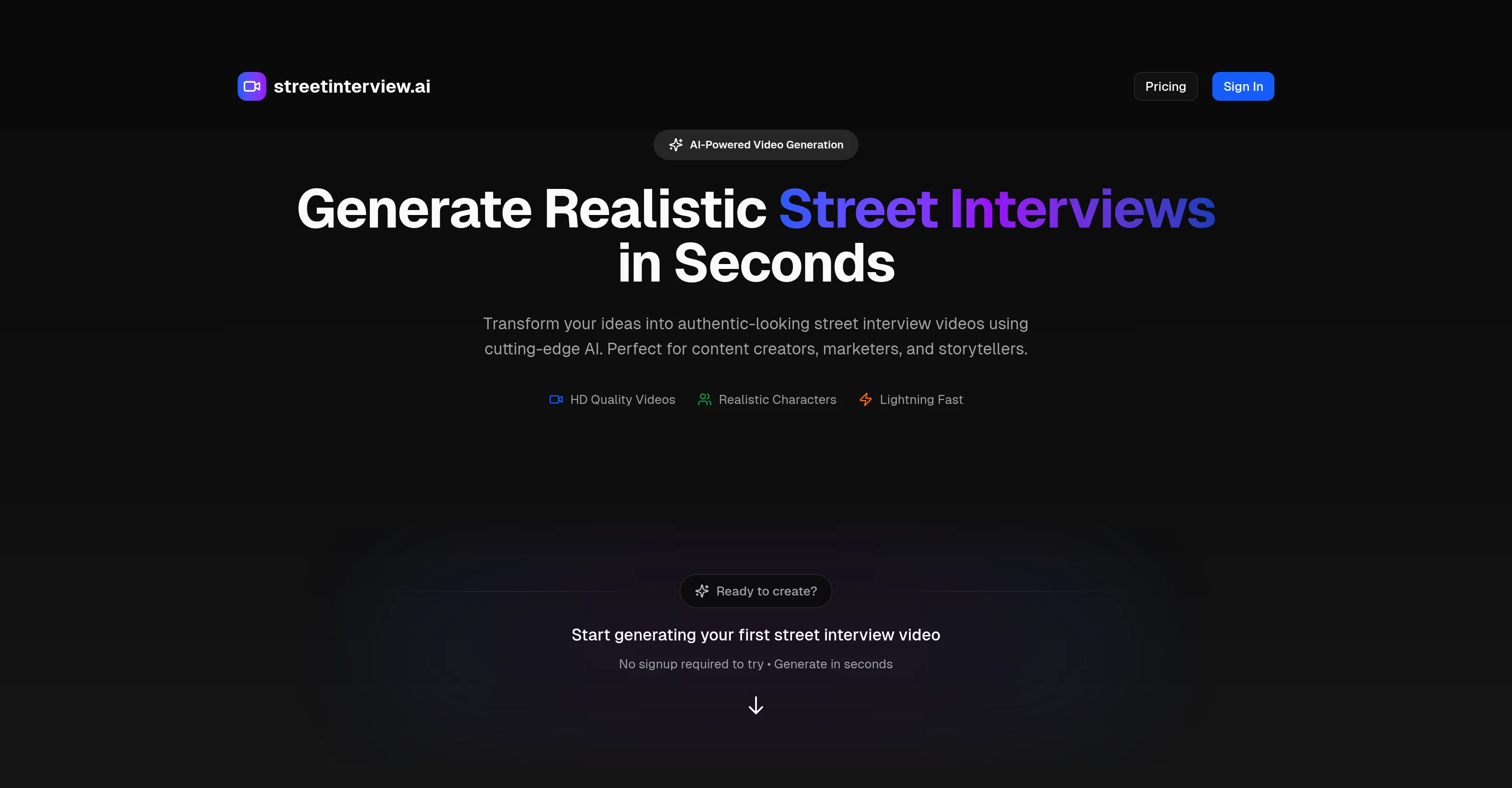 Street Interview AI screenshot