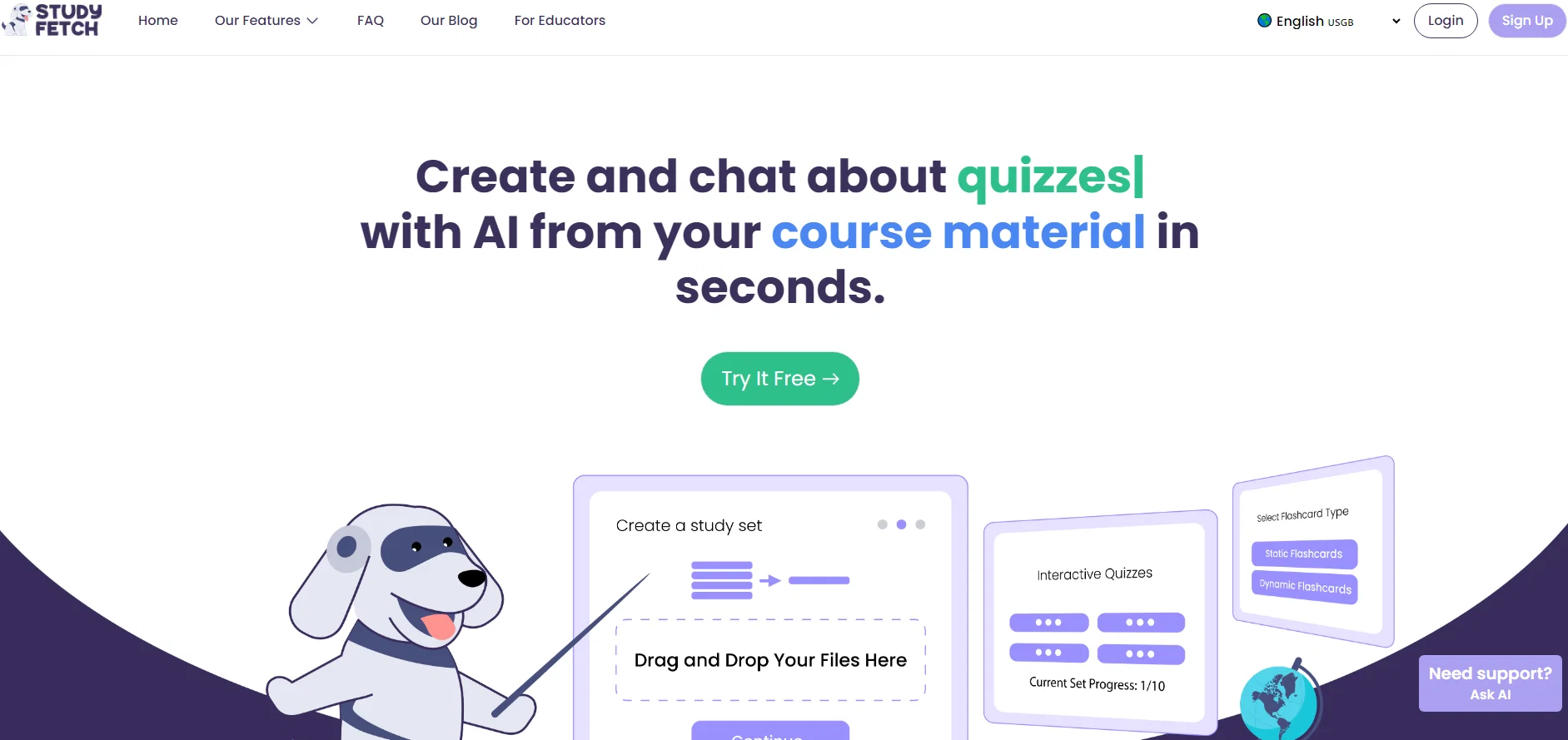 Study Fetch screenshot