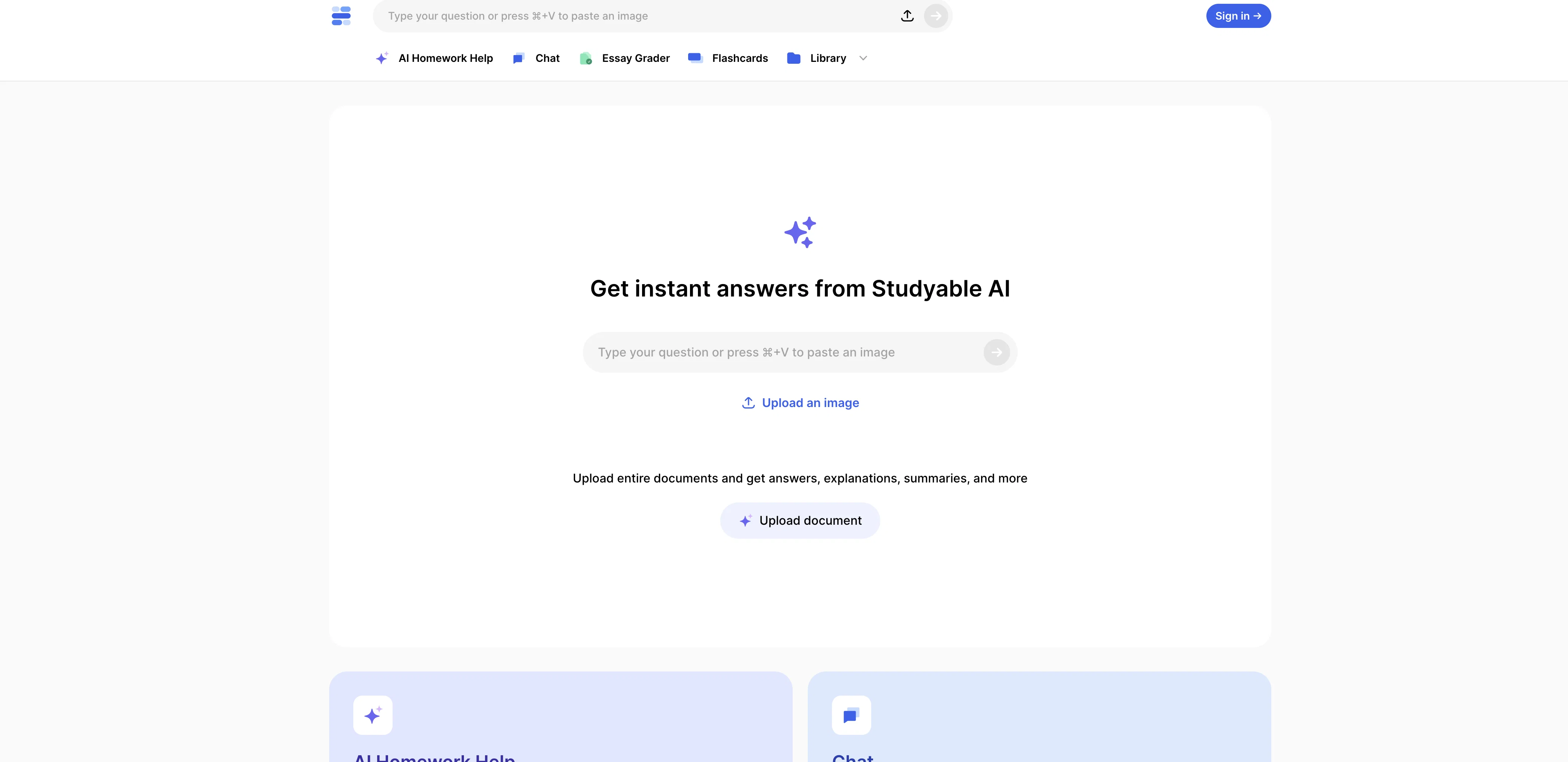Studyable screenshot