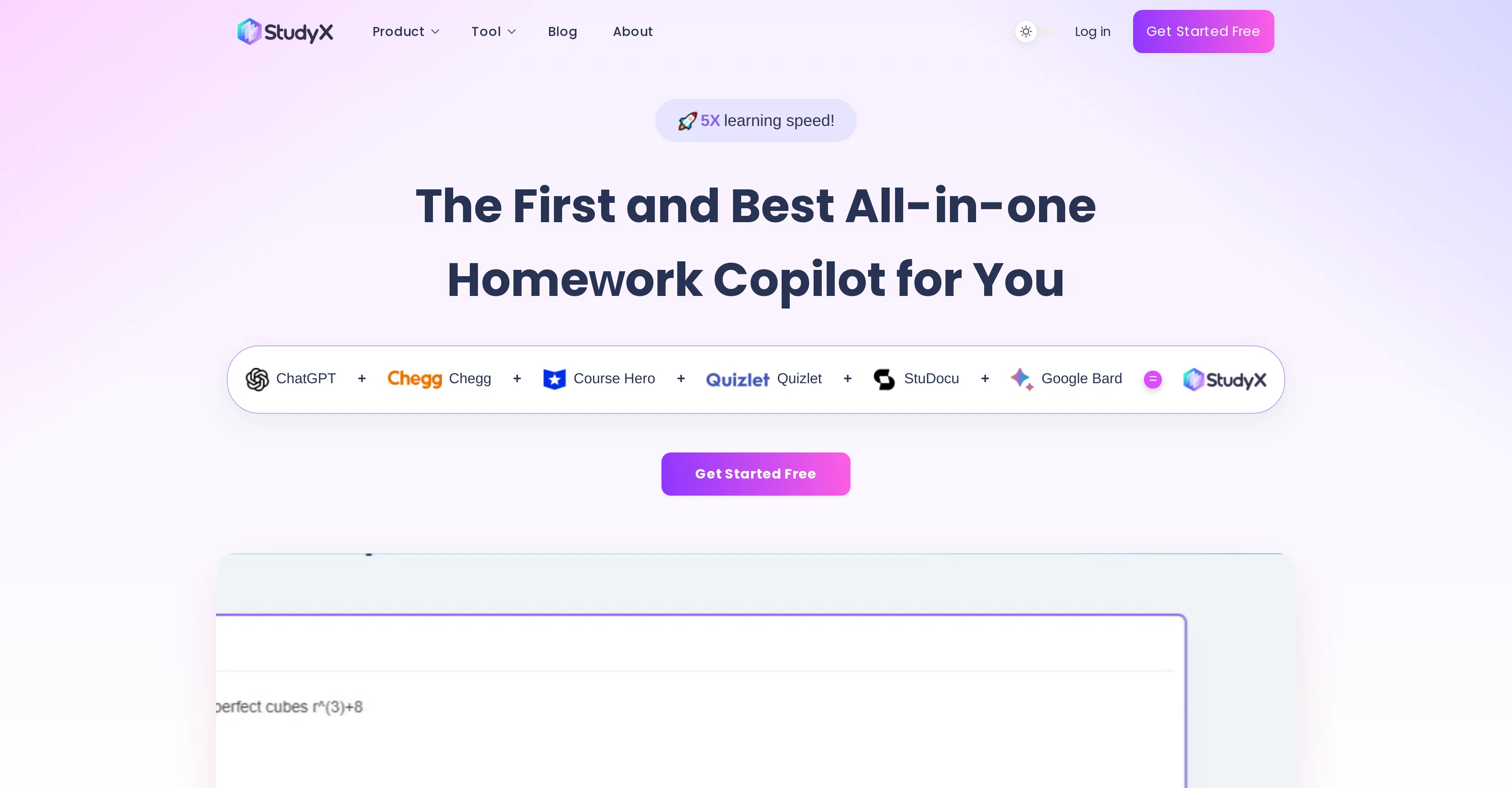 StudyX screenshot