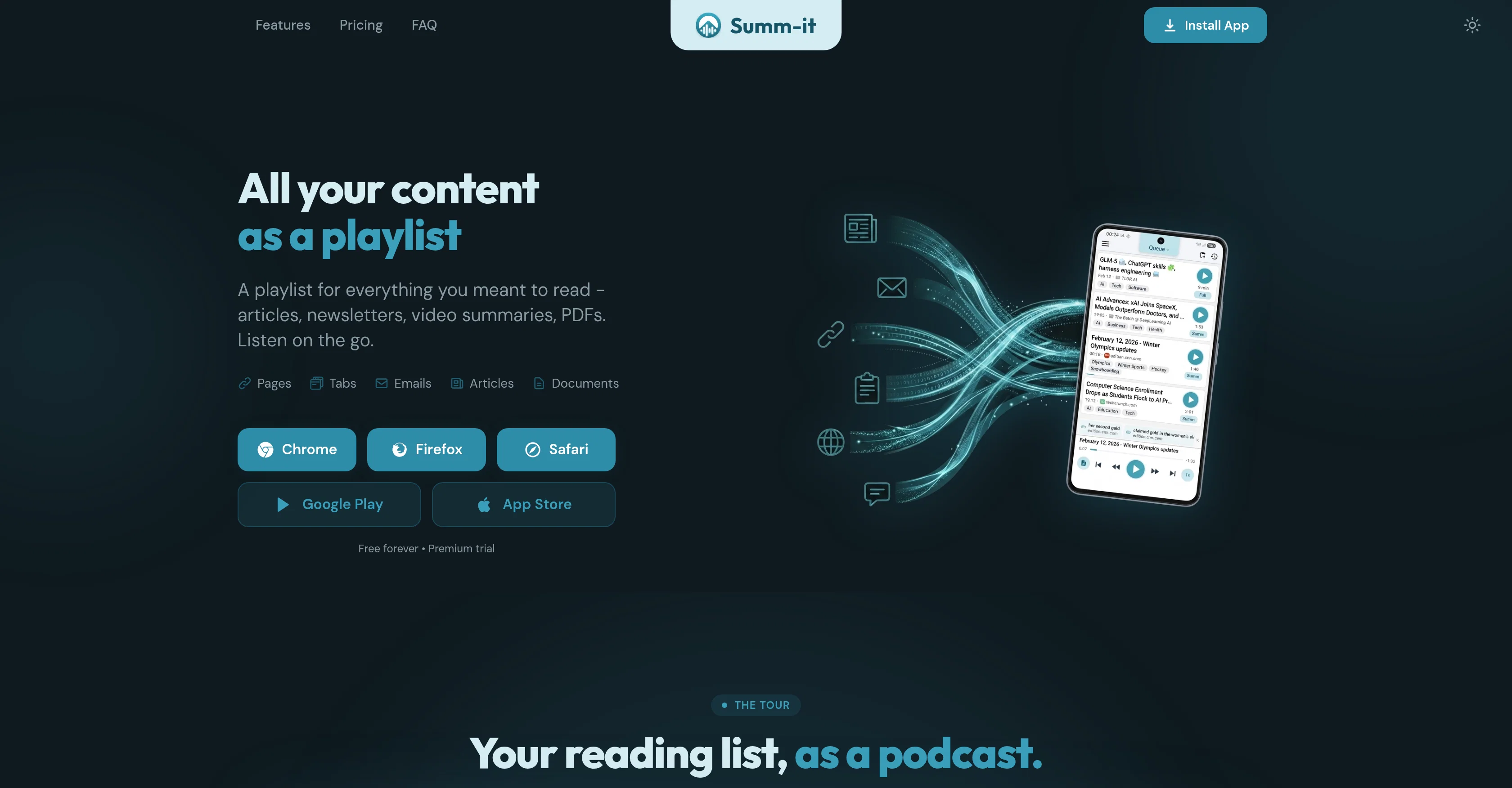 Summ-it screenshot