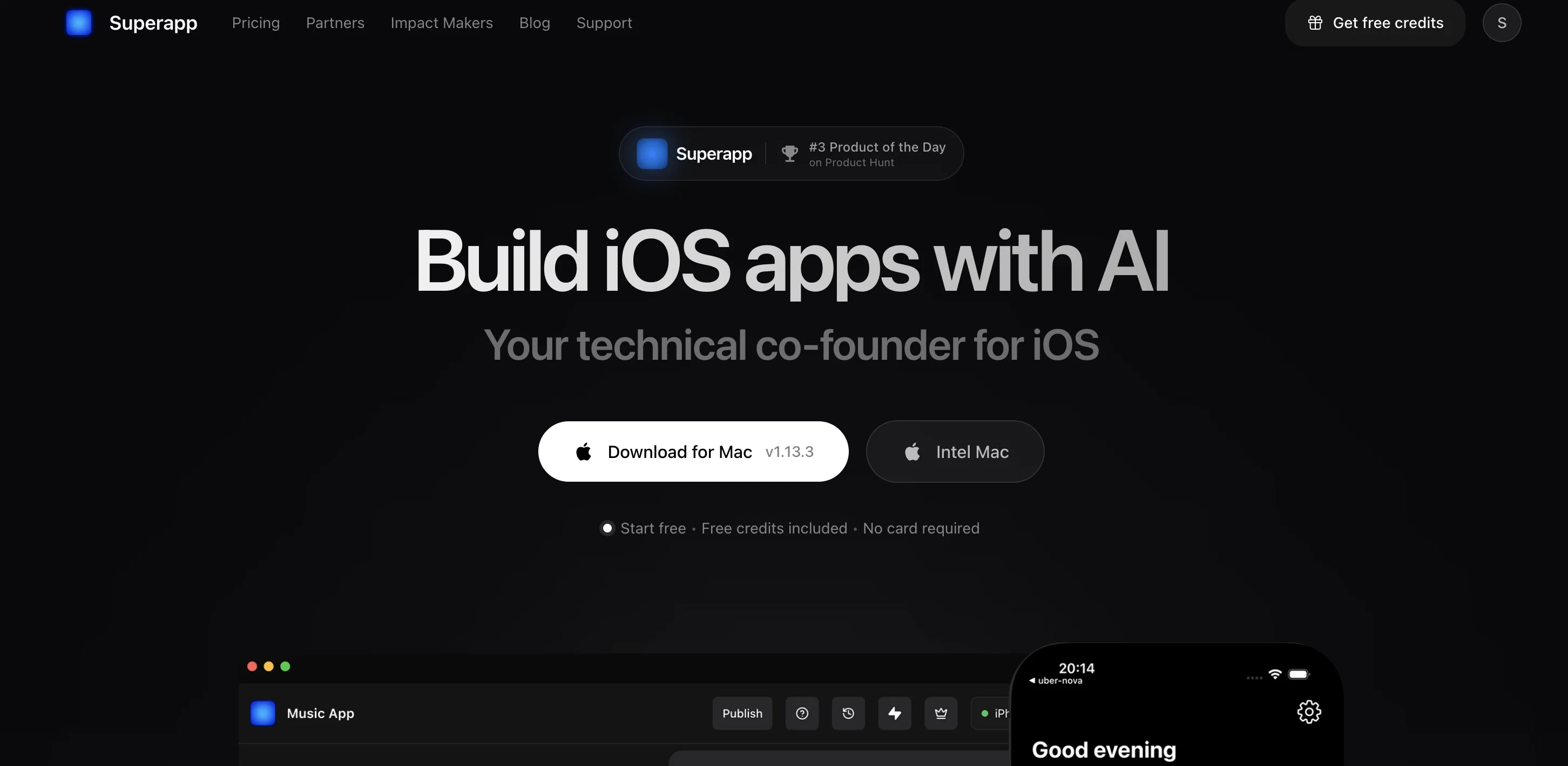 Superapp screenshot
