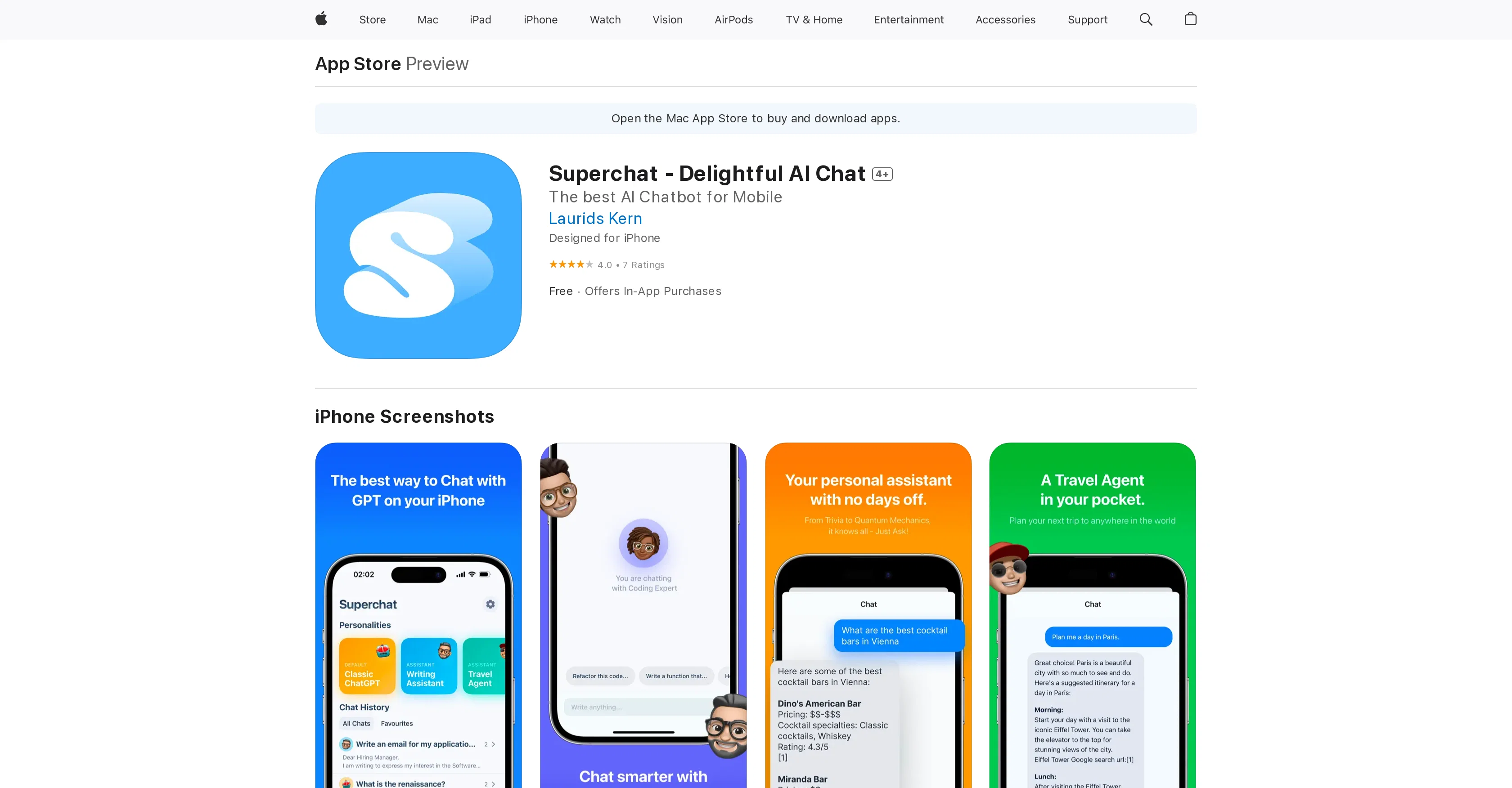 Superchat screenshot