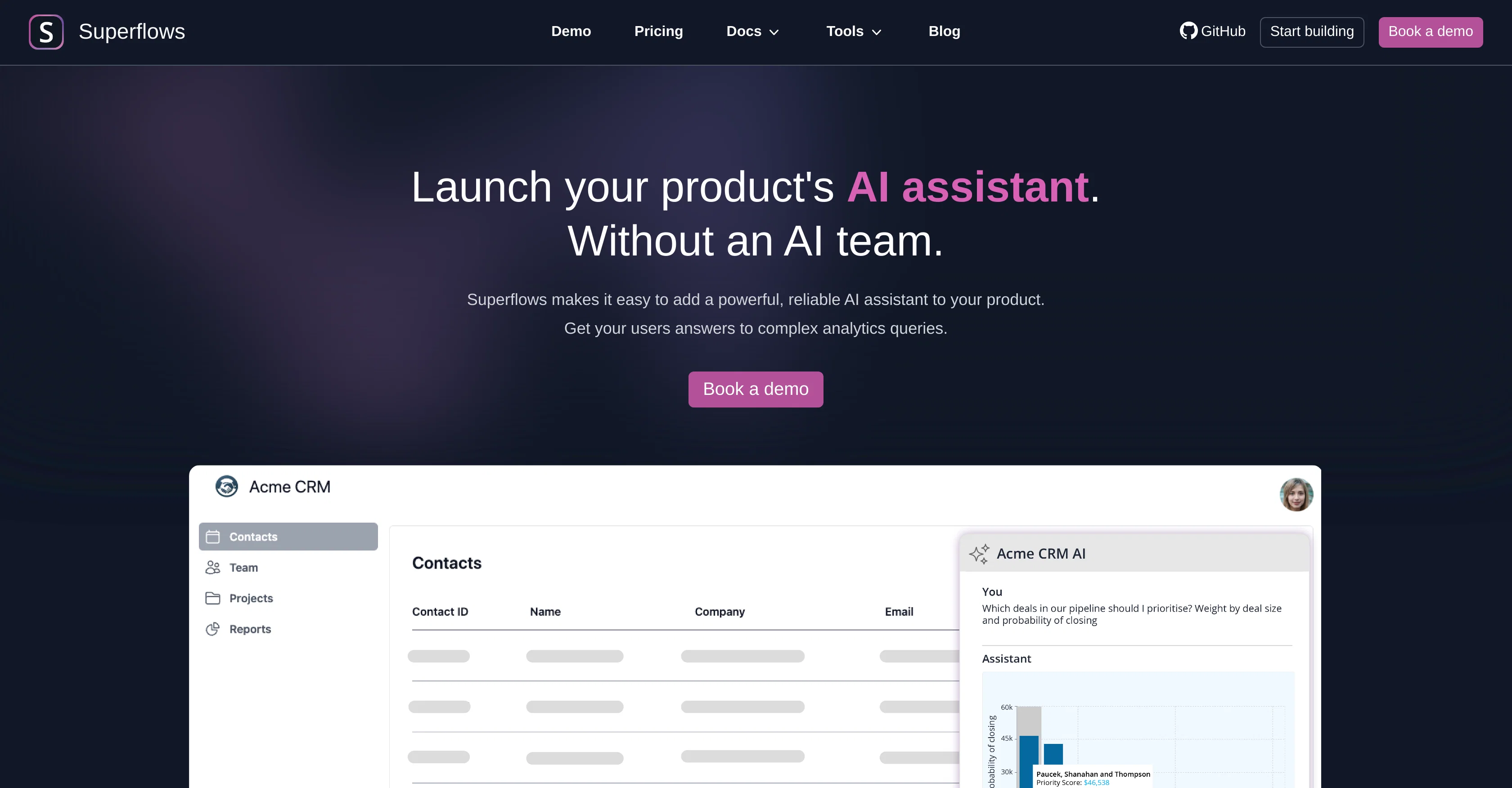 Superflows screenshot