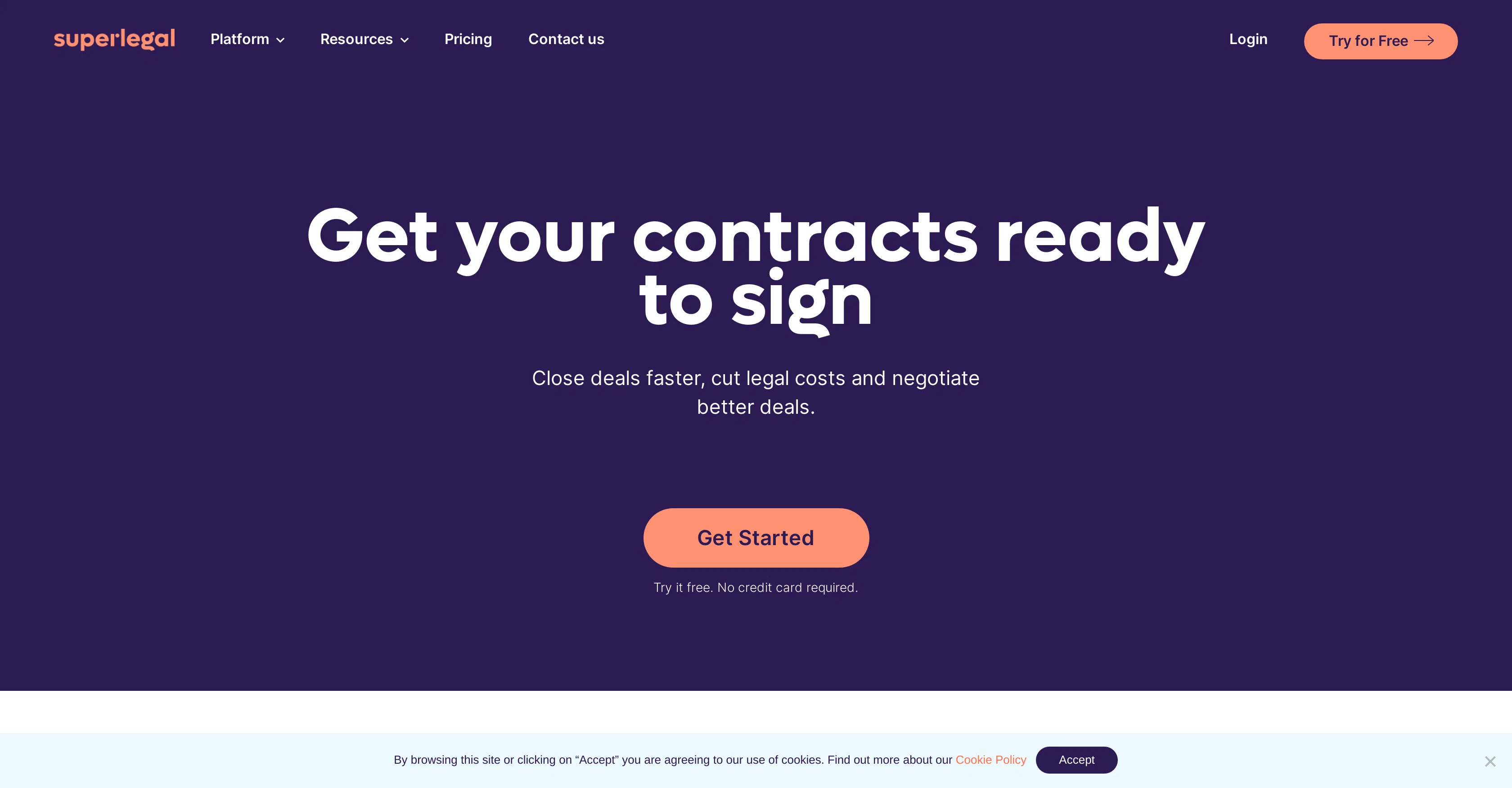 Superlegal screenshot