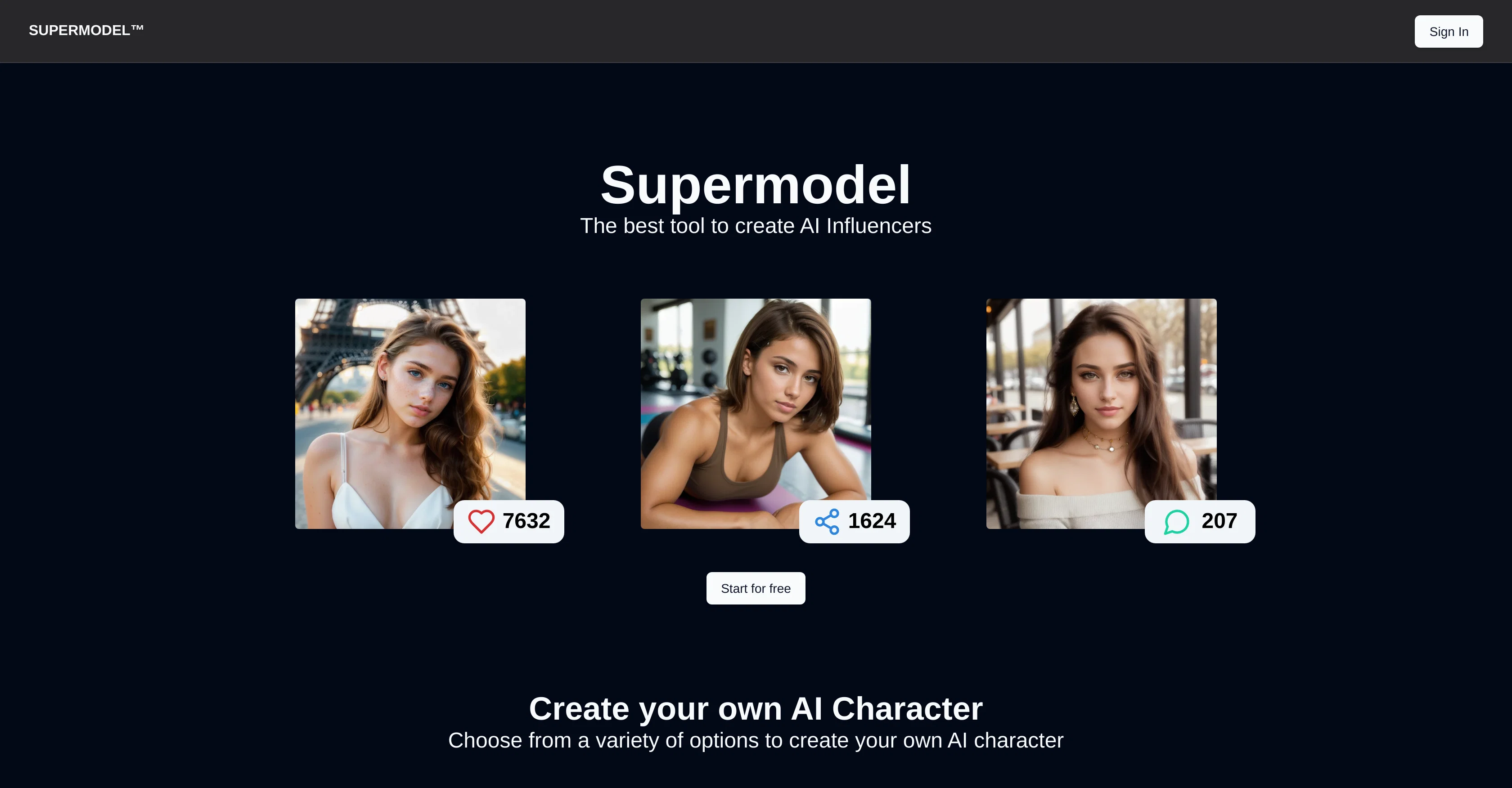 Supermodel screenshot