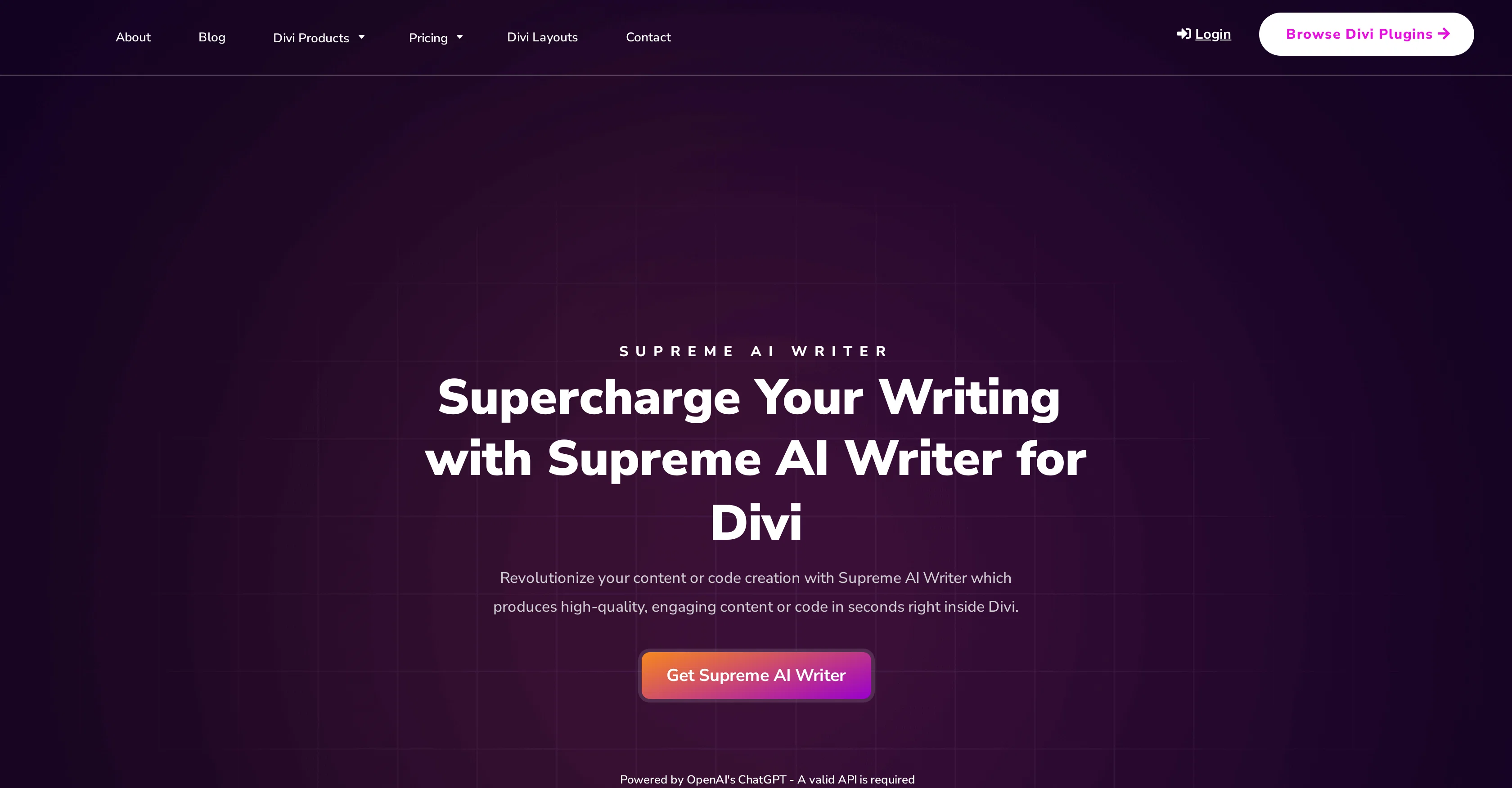 Supreme AI Writer screenshot