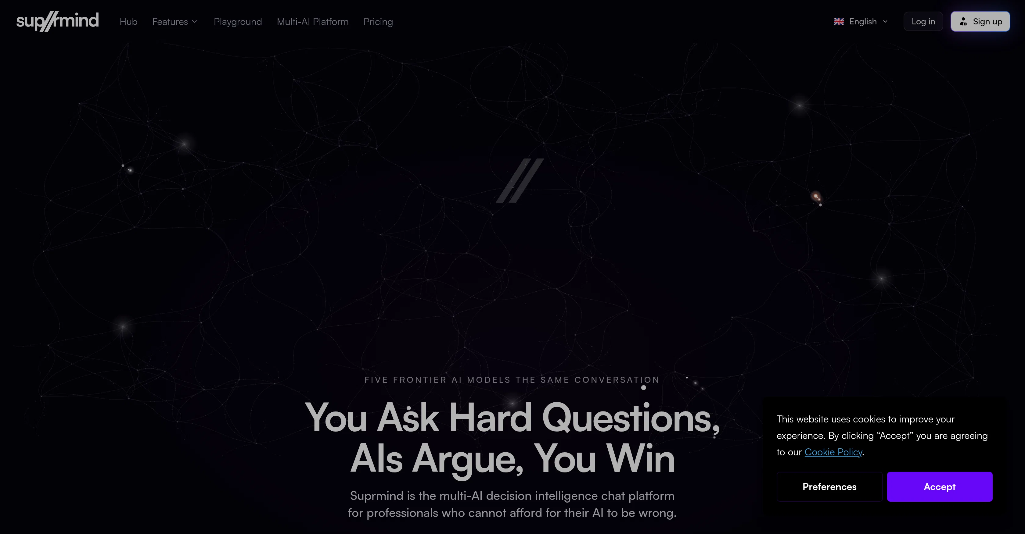 Suprmind screenshot