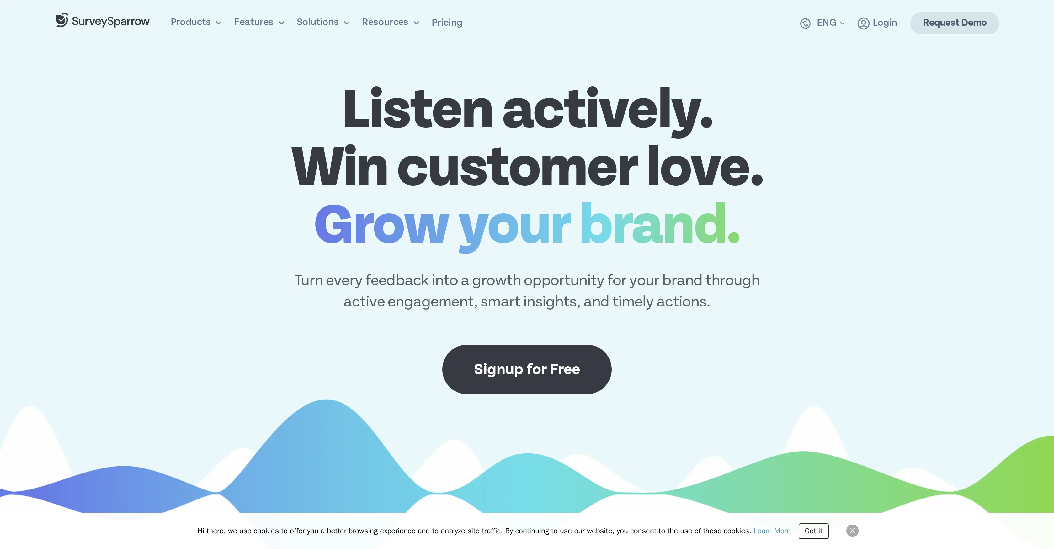 SurveySparrow screenshot