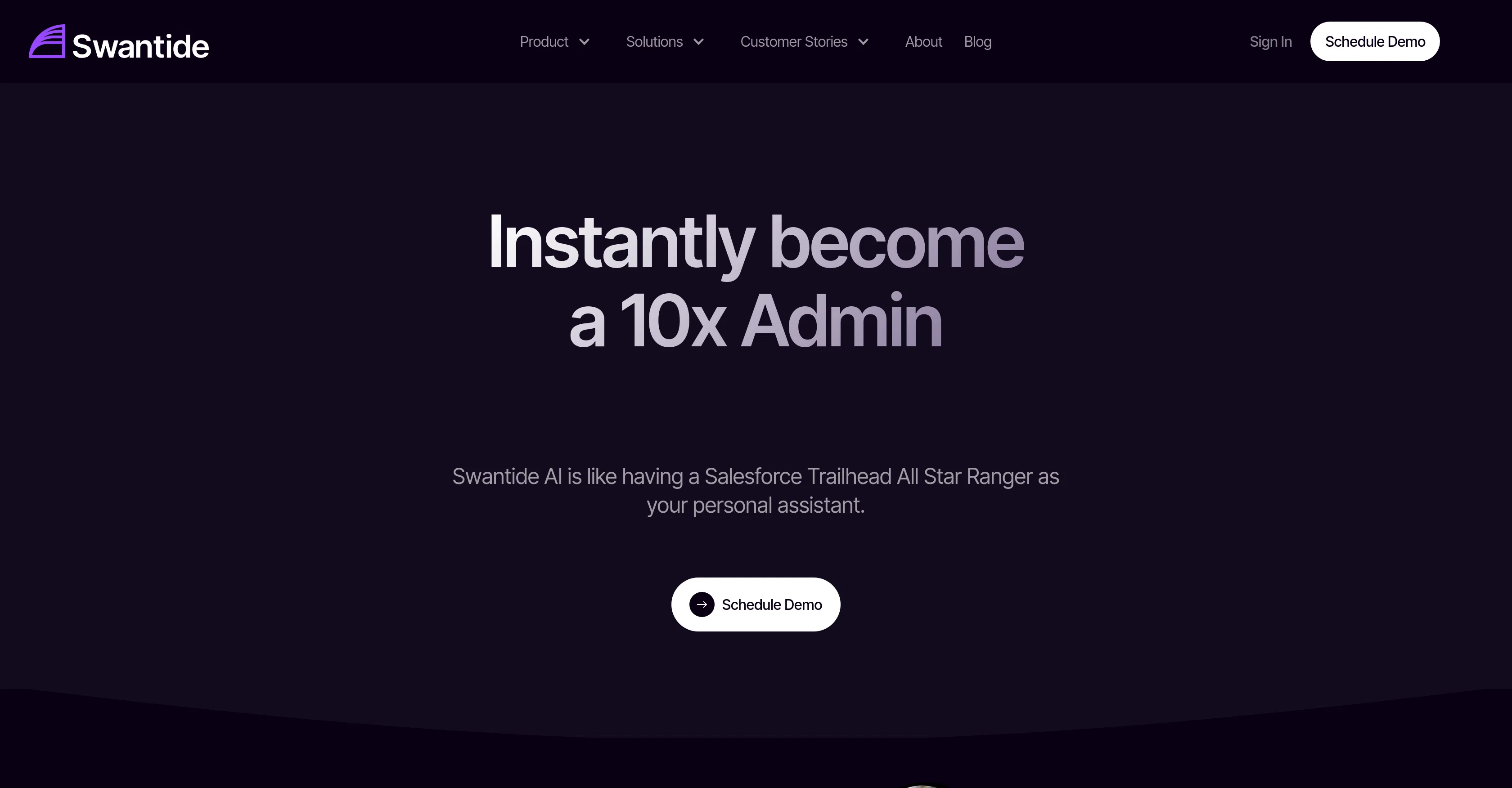 Swantide AI Assistant screenshot
