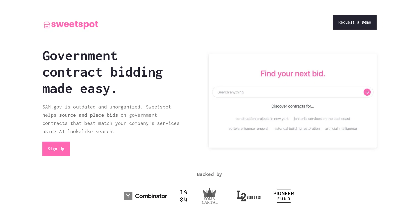 Sweetspot screenshot
