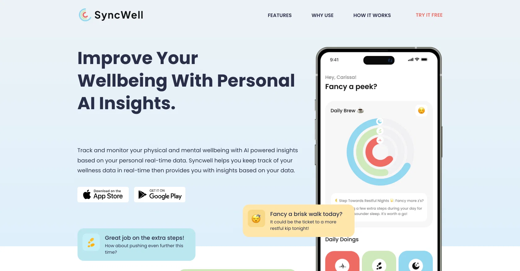 SyncWell screenshot