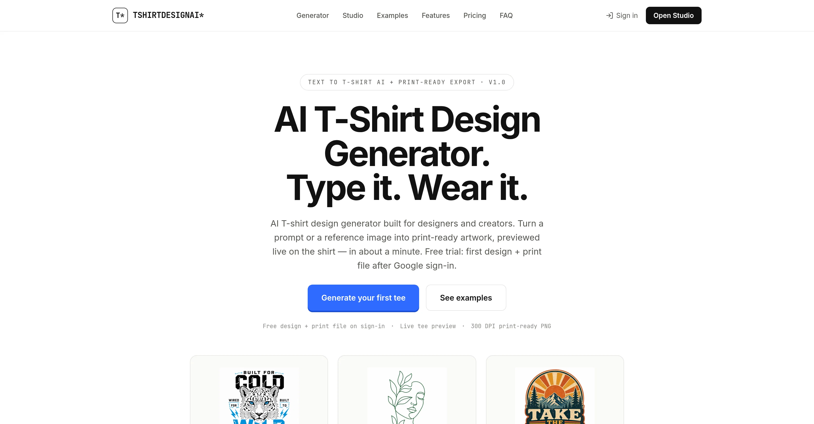 T-Shirt Design AI screenshot