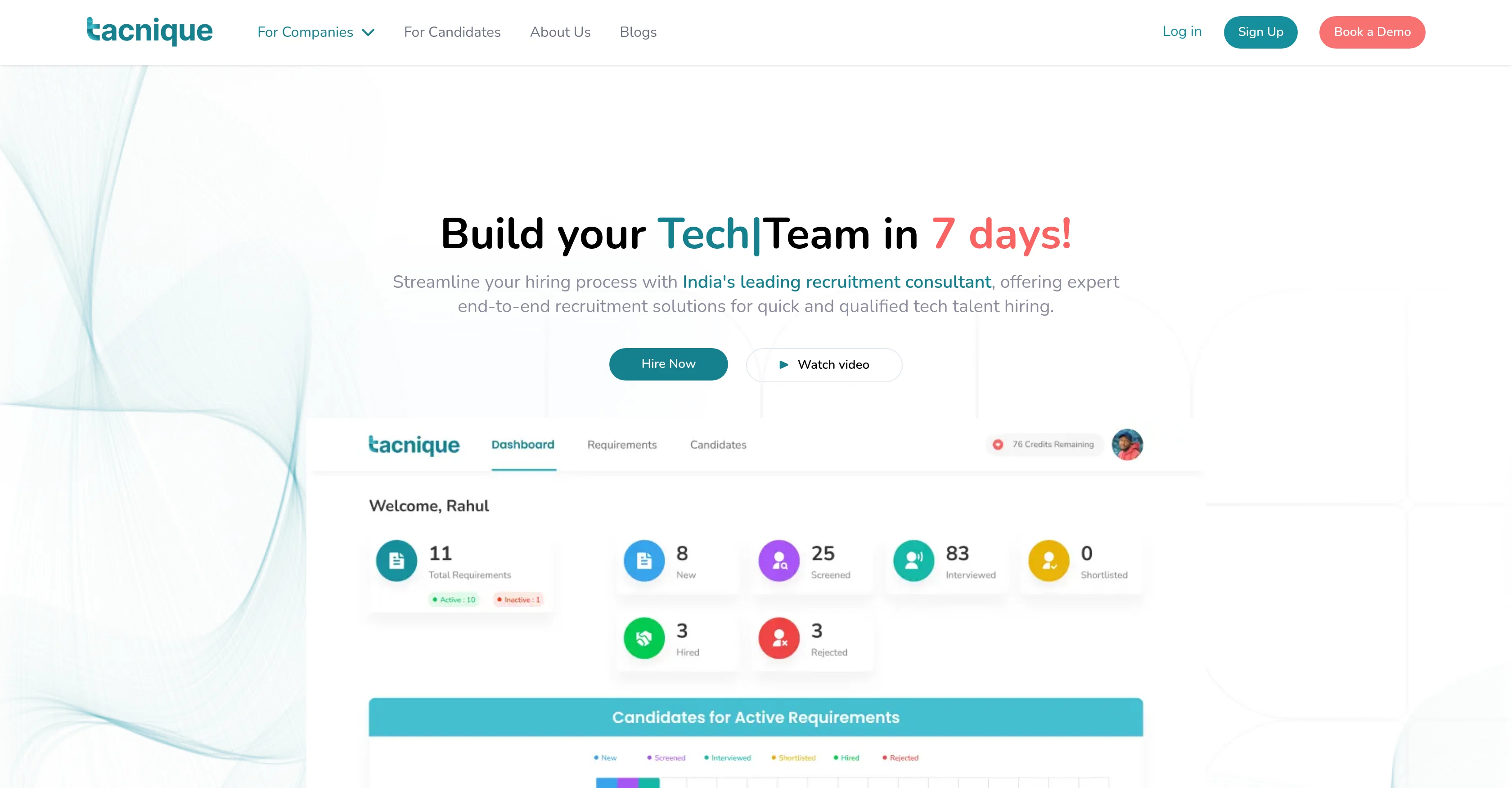 Tacnique screenshot