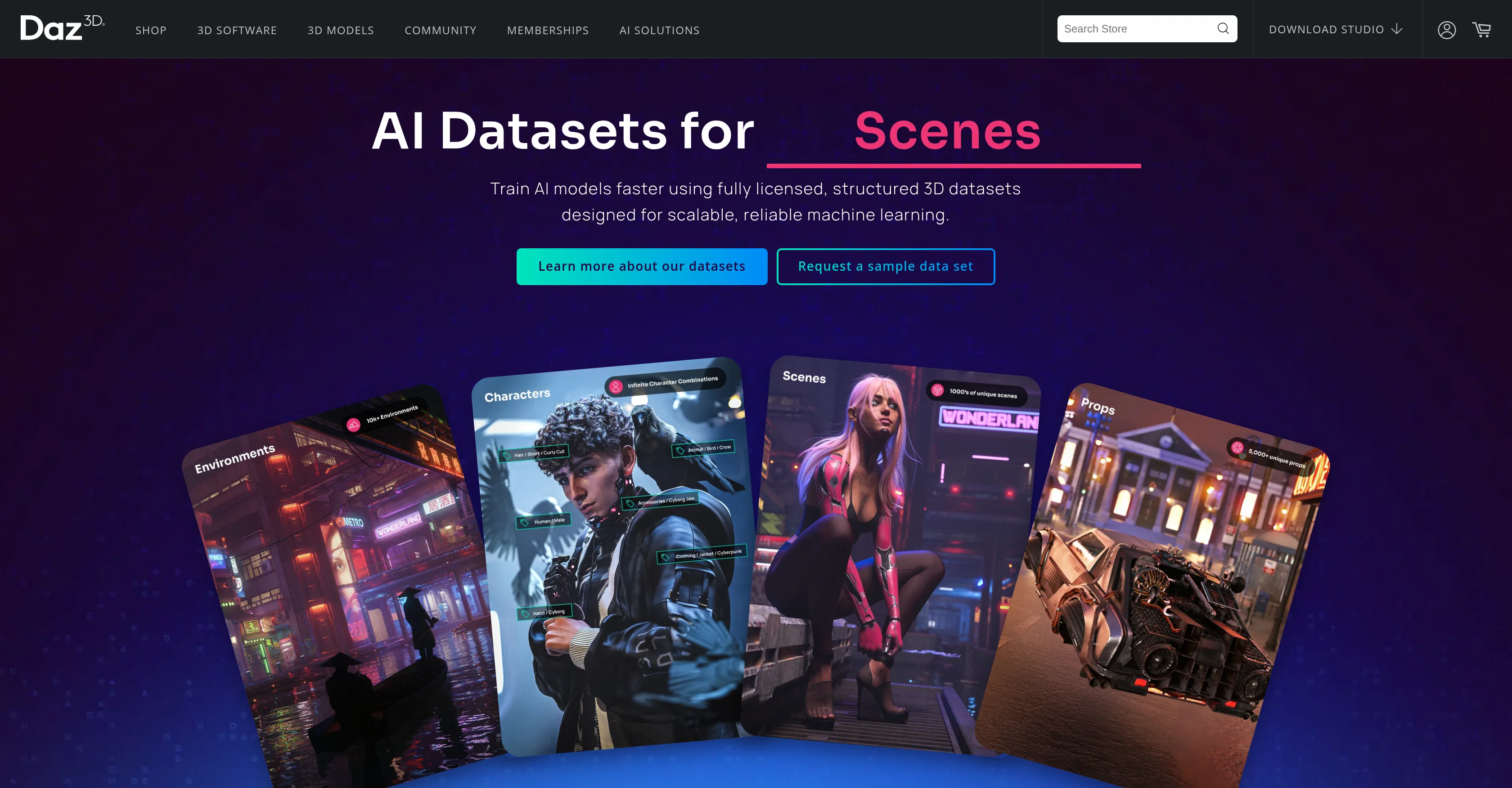 Daz 3D screenshot