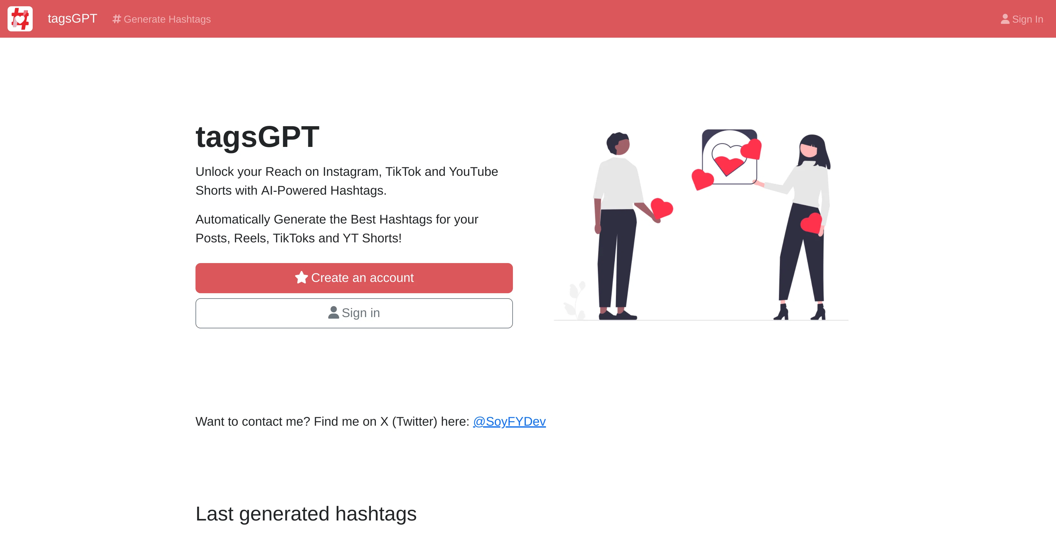 Tags GPT screenshot
