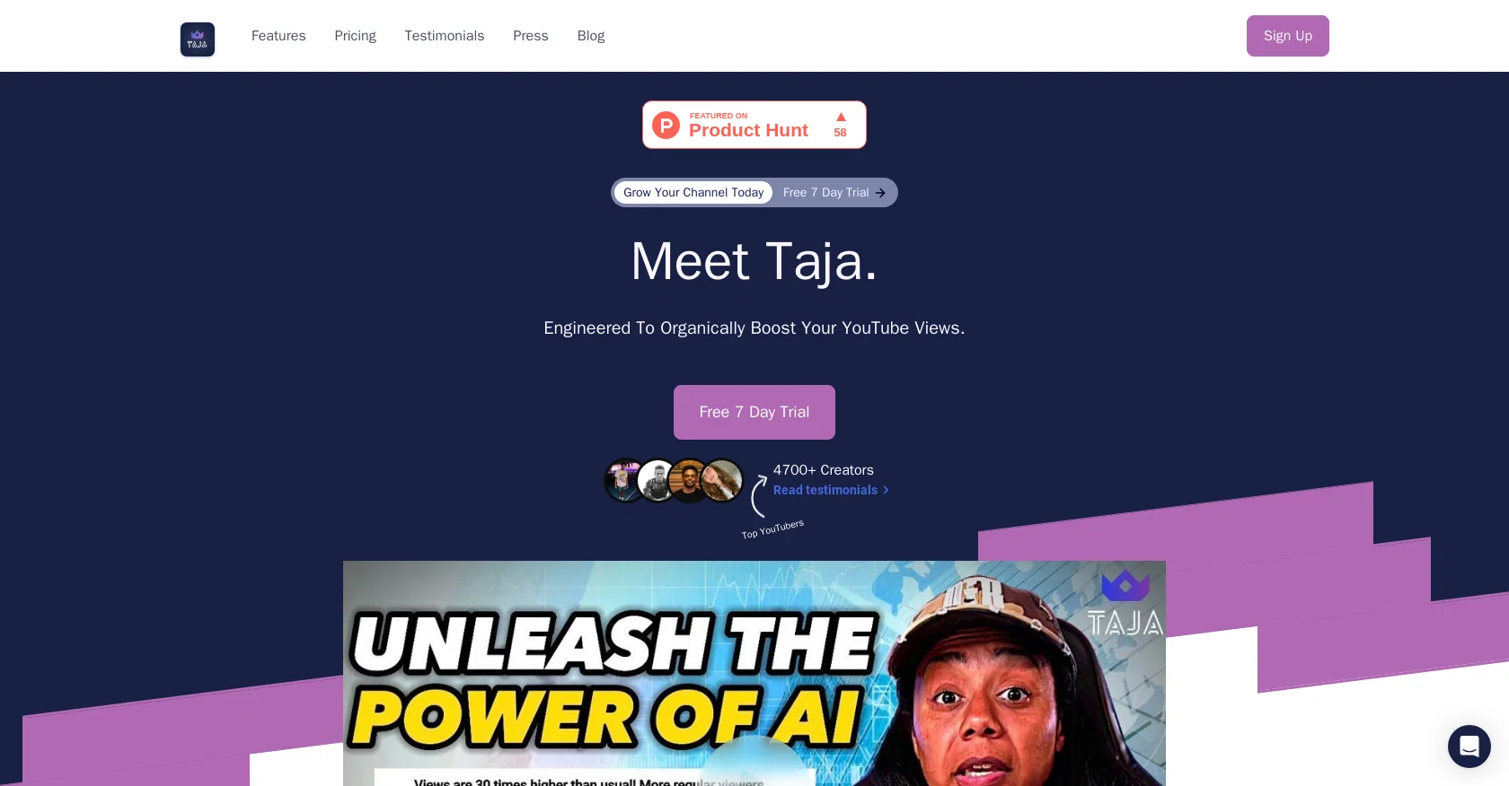 Taja screenshot