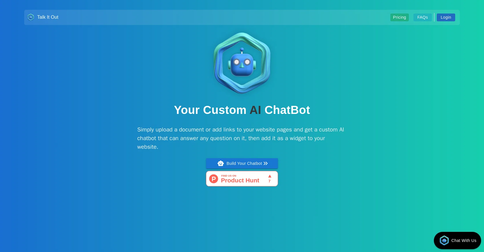 Talkitout screenshot