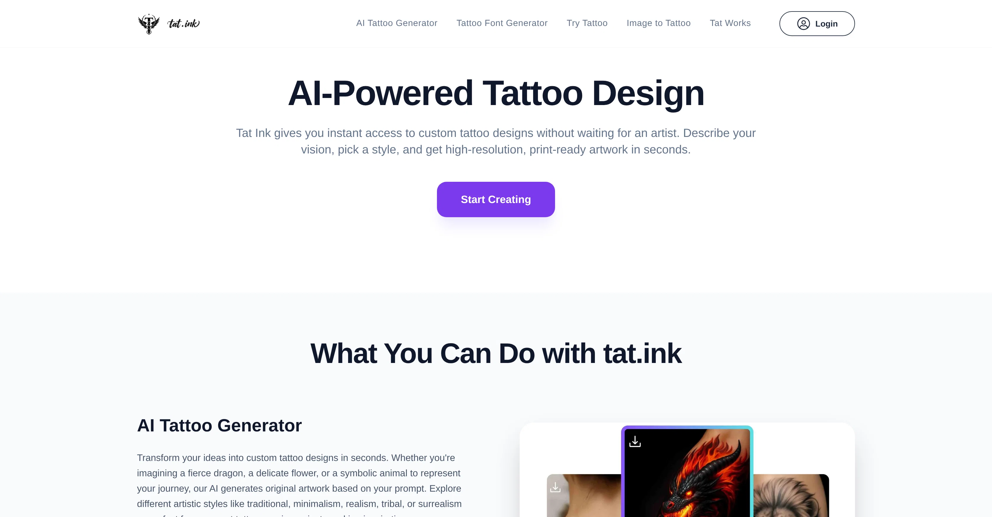 Tat Ink screenshot